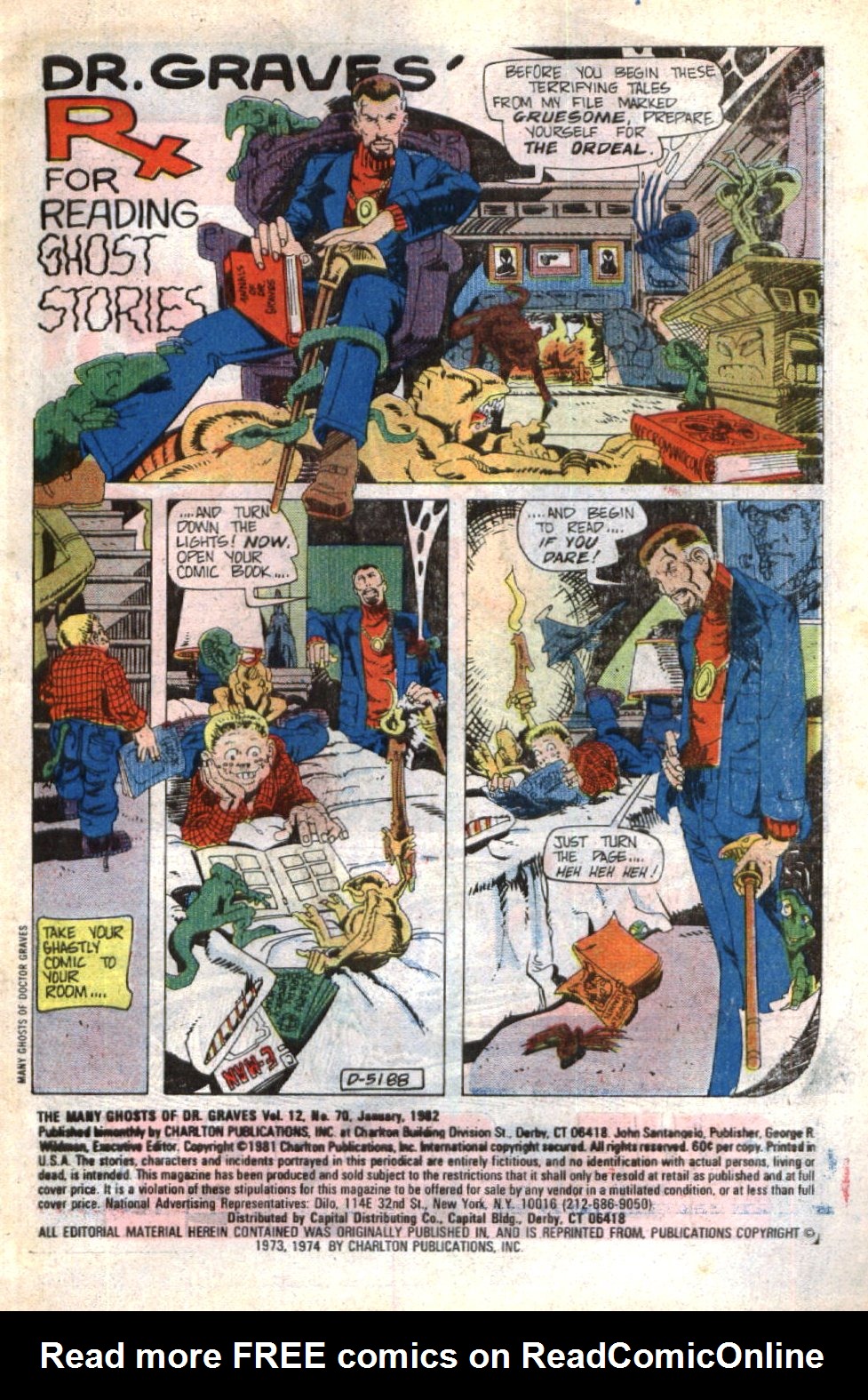 Read online The Many Ghosts of Dr. Graves comic -  Issue #70 - 3