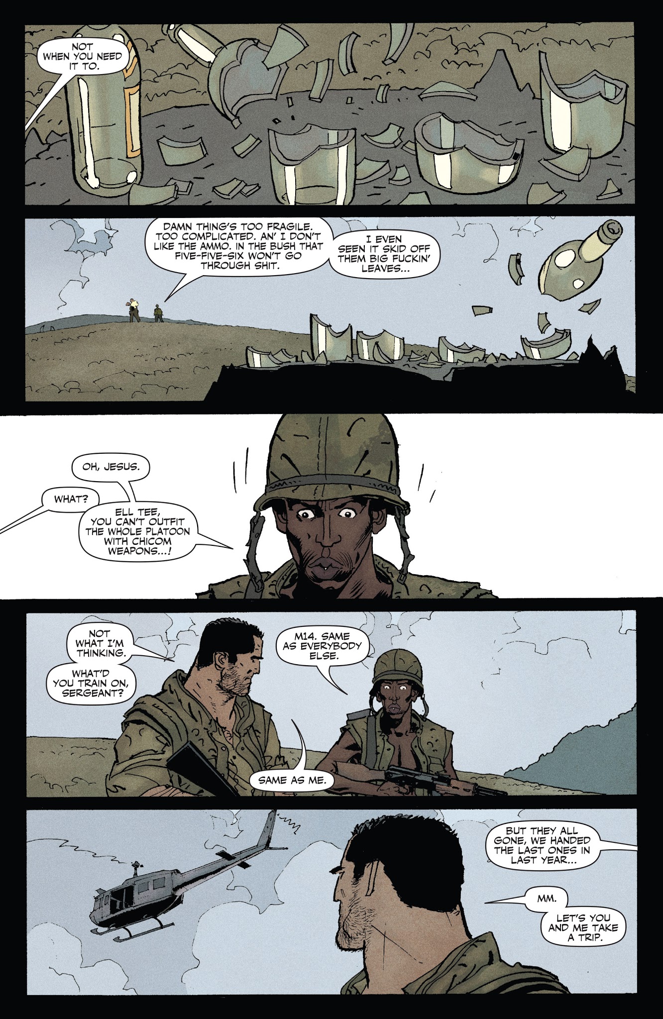 Read online Punisher MAX: The Platoon comic -  Issue #3 - 7
