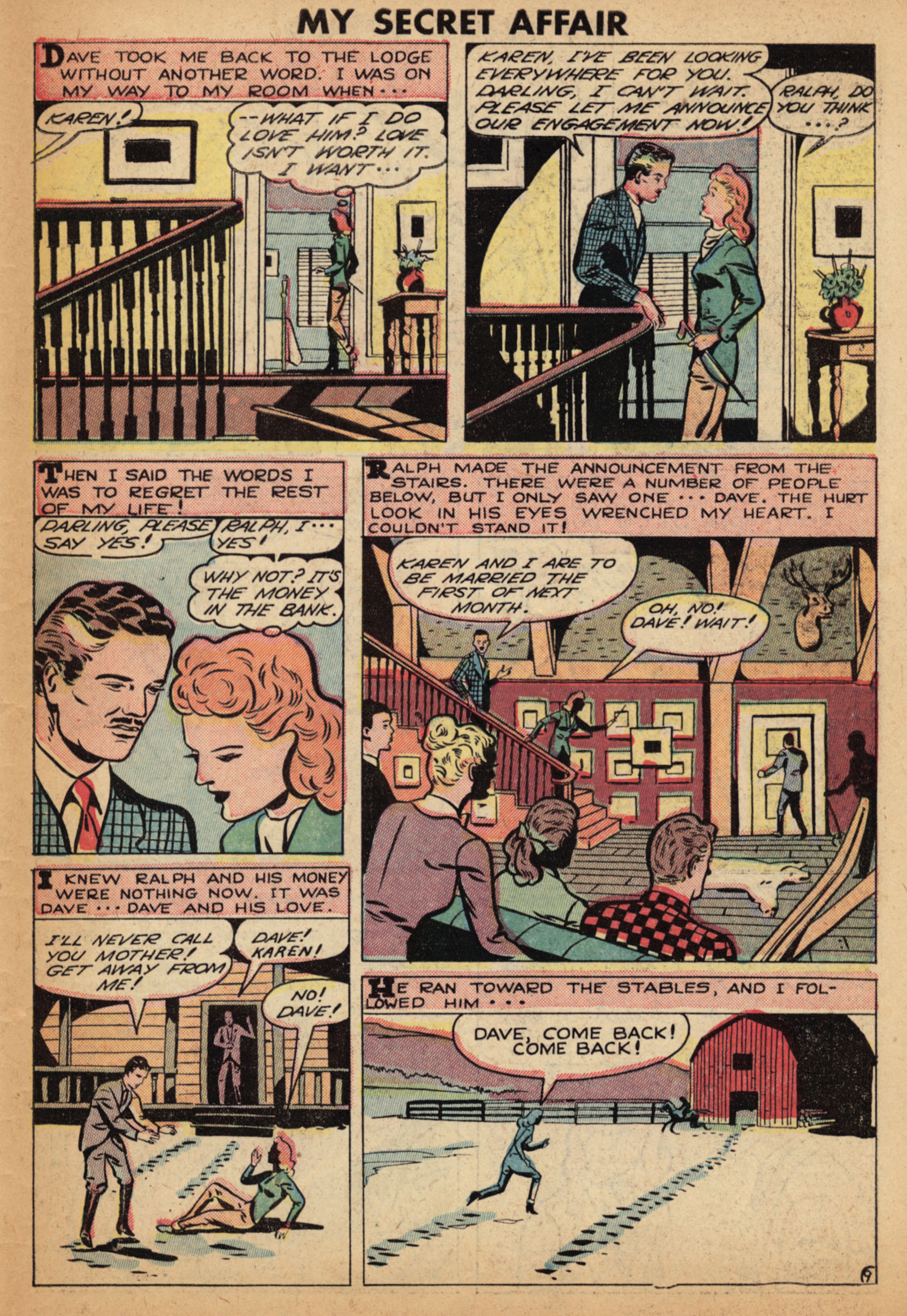 Read online My Secret Affair comic -  Issue #2 - 31