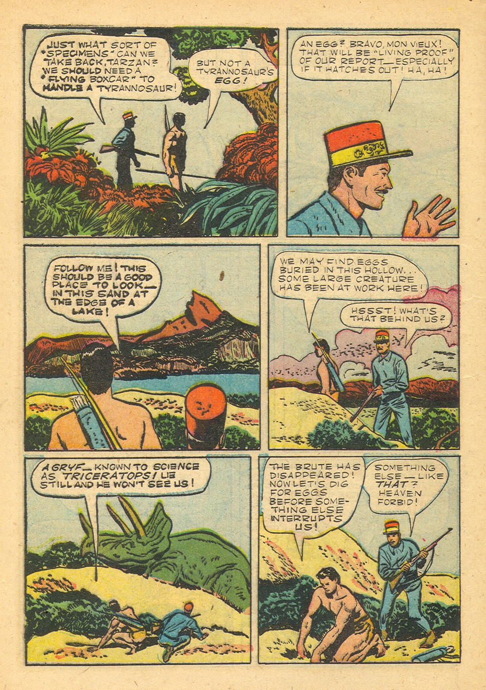 Read online Tarzan (1948) comic -  Issue #24 - 8