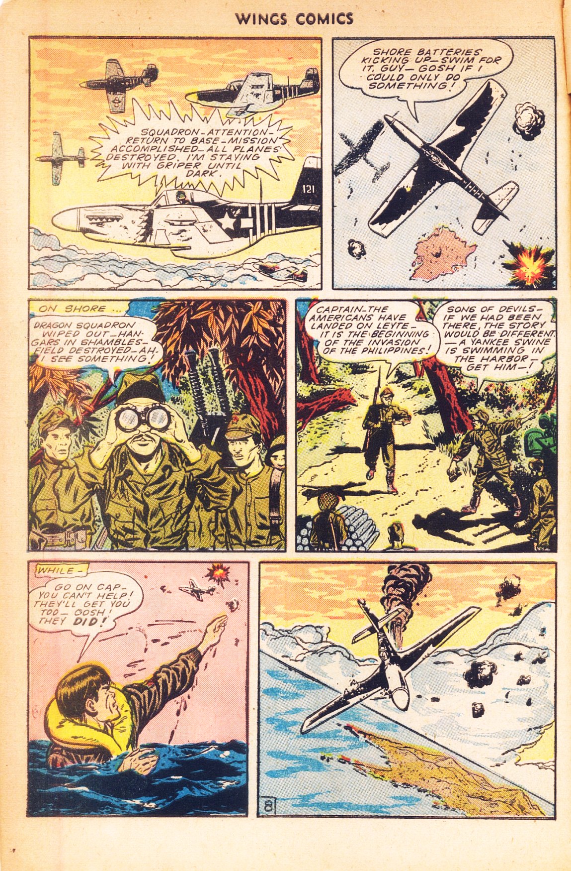 Read online Wings Comics comic -  Issue #55 - 10