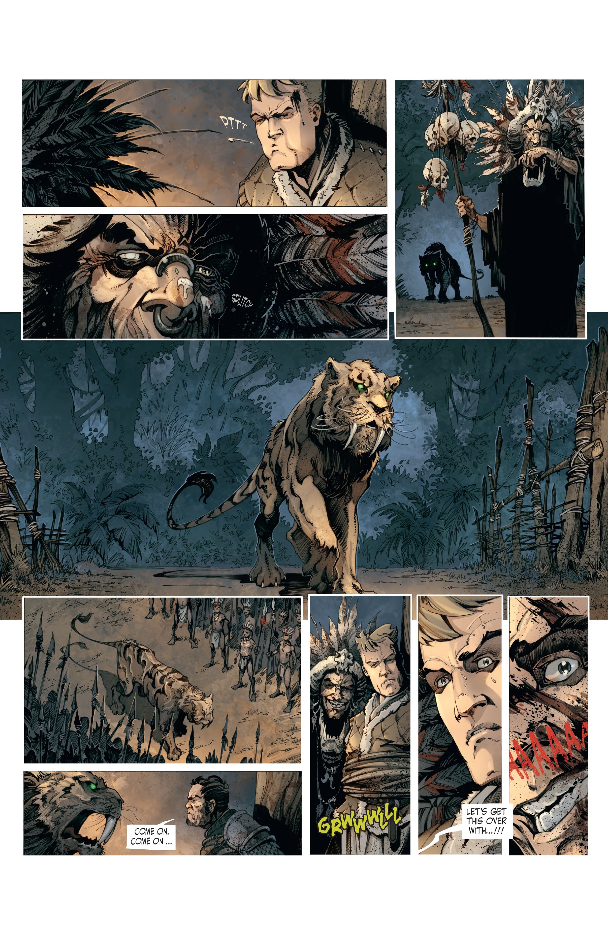 Read online The Cimmerian: Beyond The Black River comic -  Issue #1 - 19