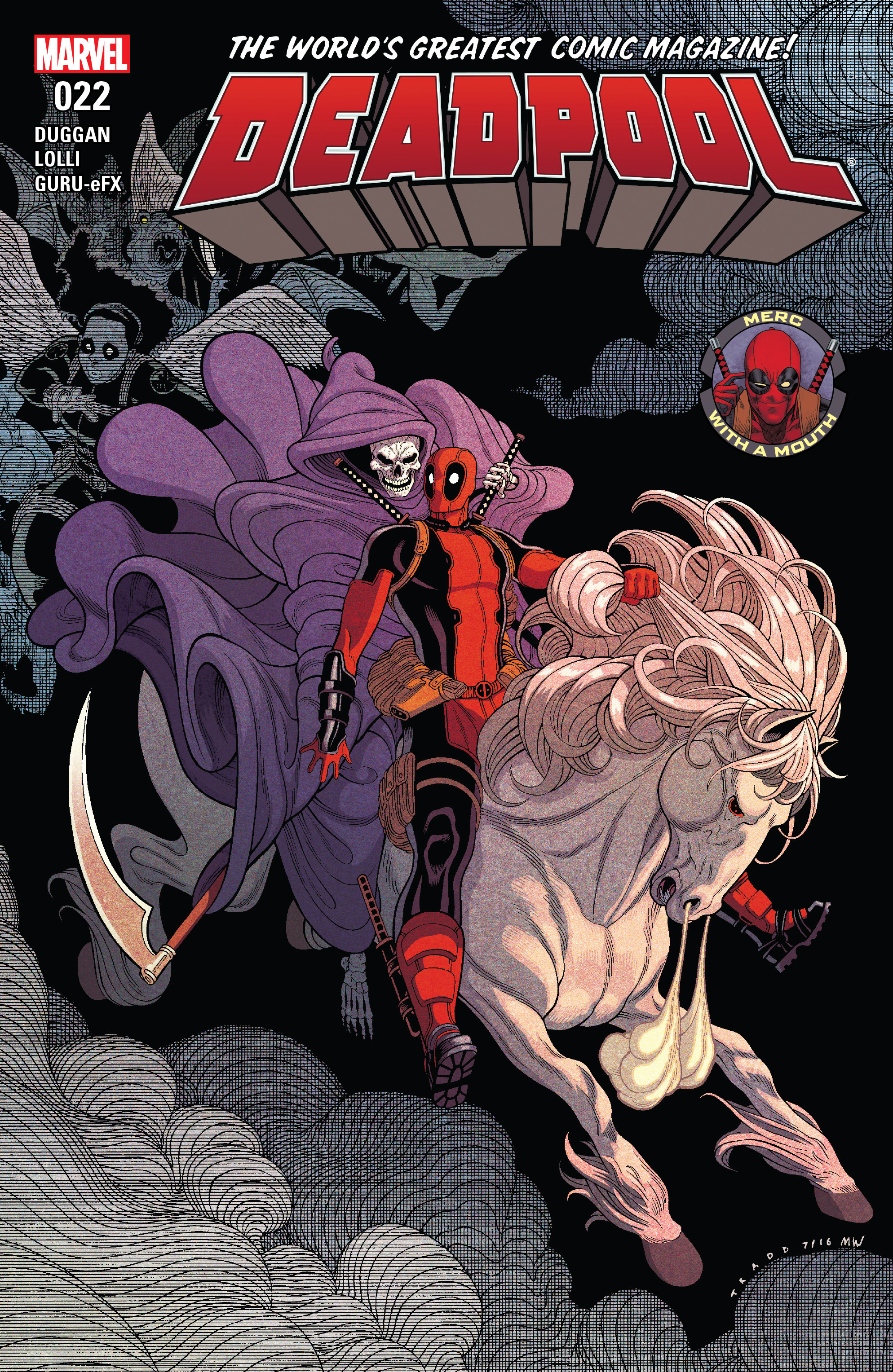 Read online Deadpool (2016) comic -  Issue #22 - 1