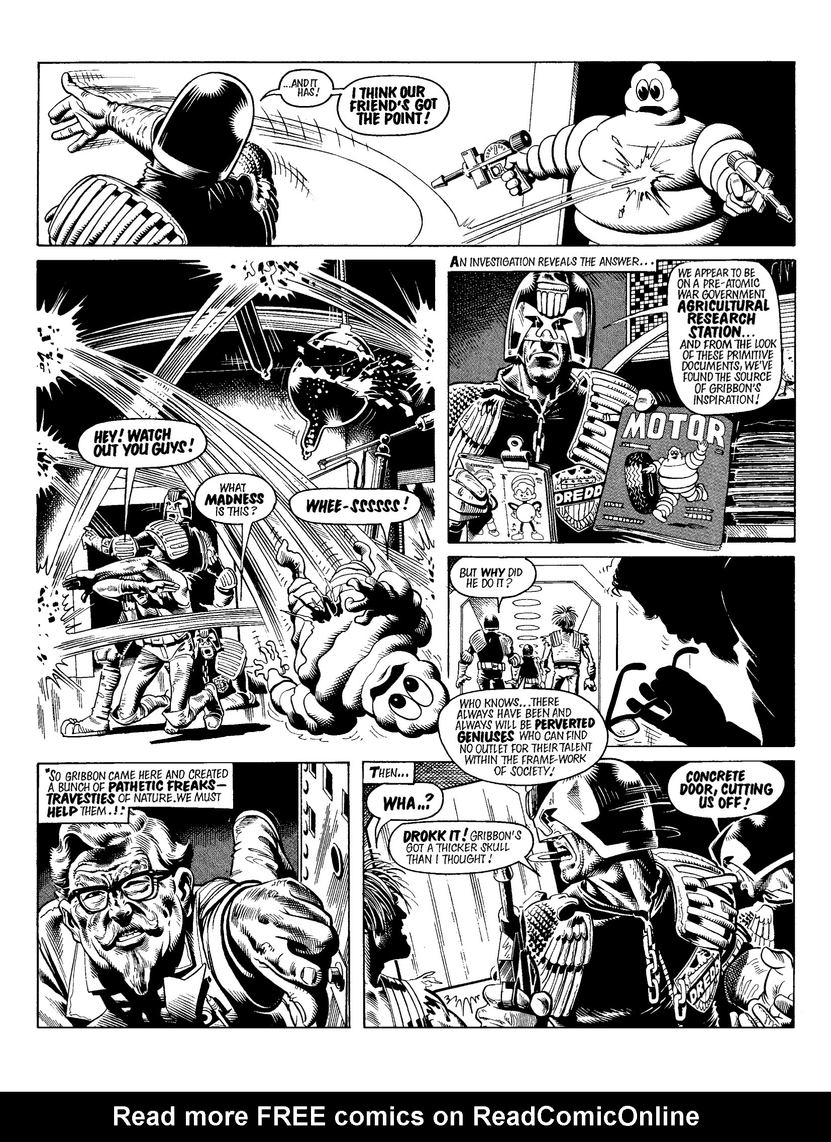 Read online Judge Dredd: The Cursed Earth Uncensored comic -  Issue # TPB - 121