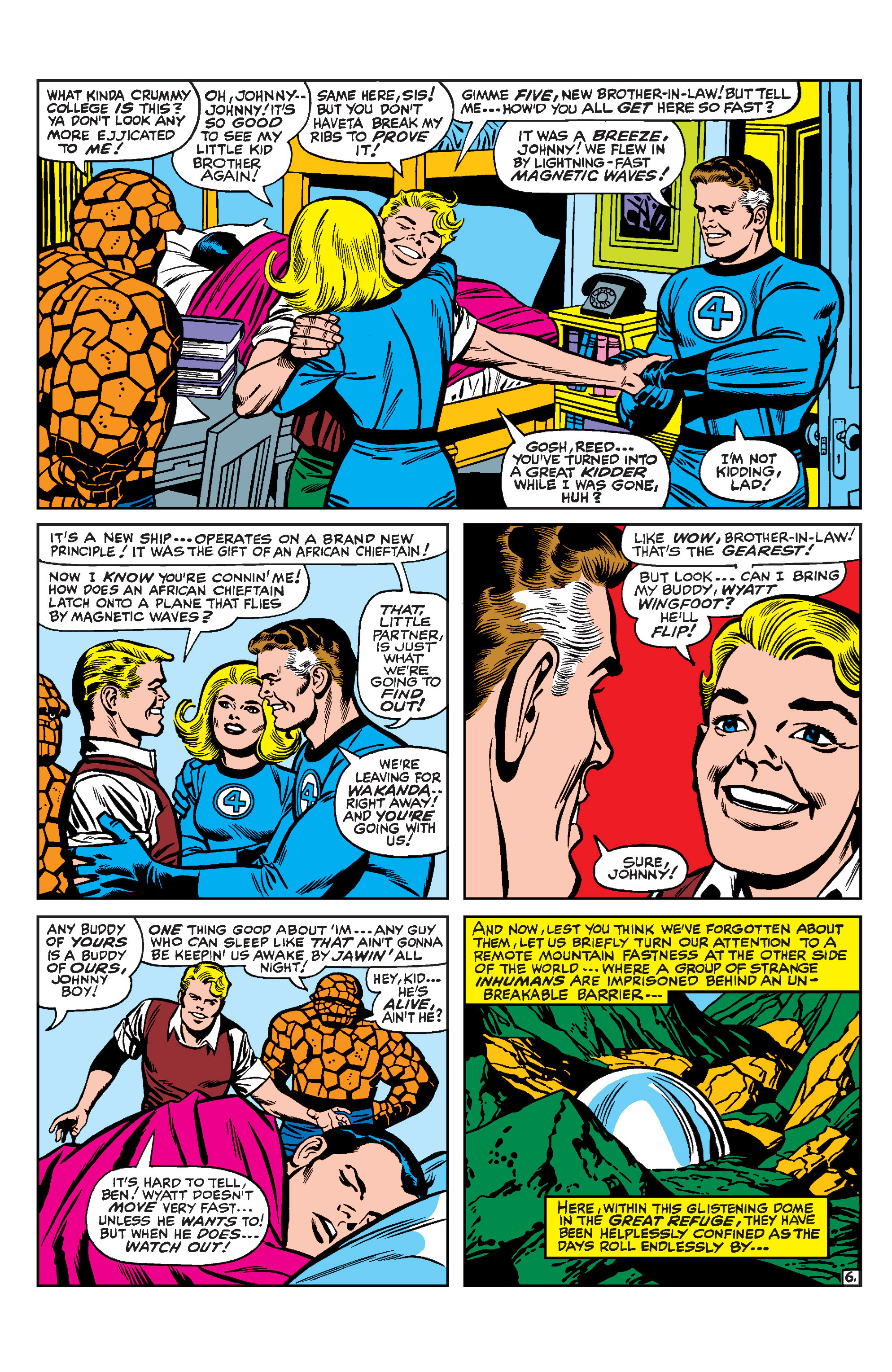 Read online Marvel Masterworks: The Fantastic Four comic -  Issue # TPB 6 (Part 1) - 33
