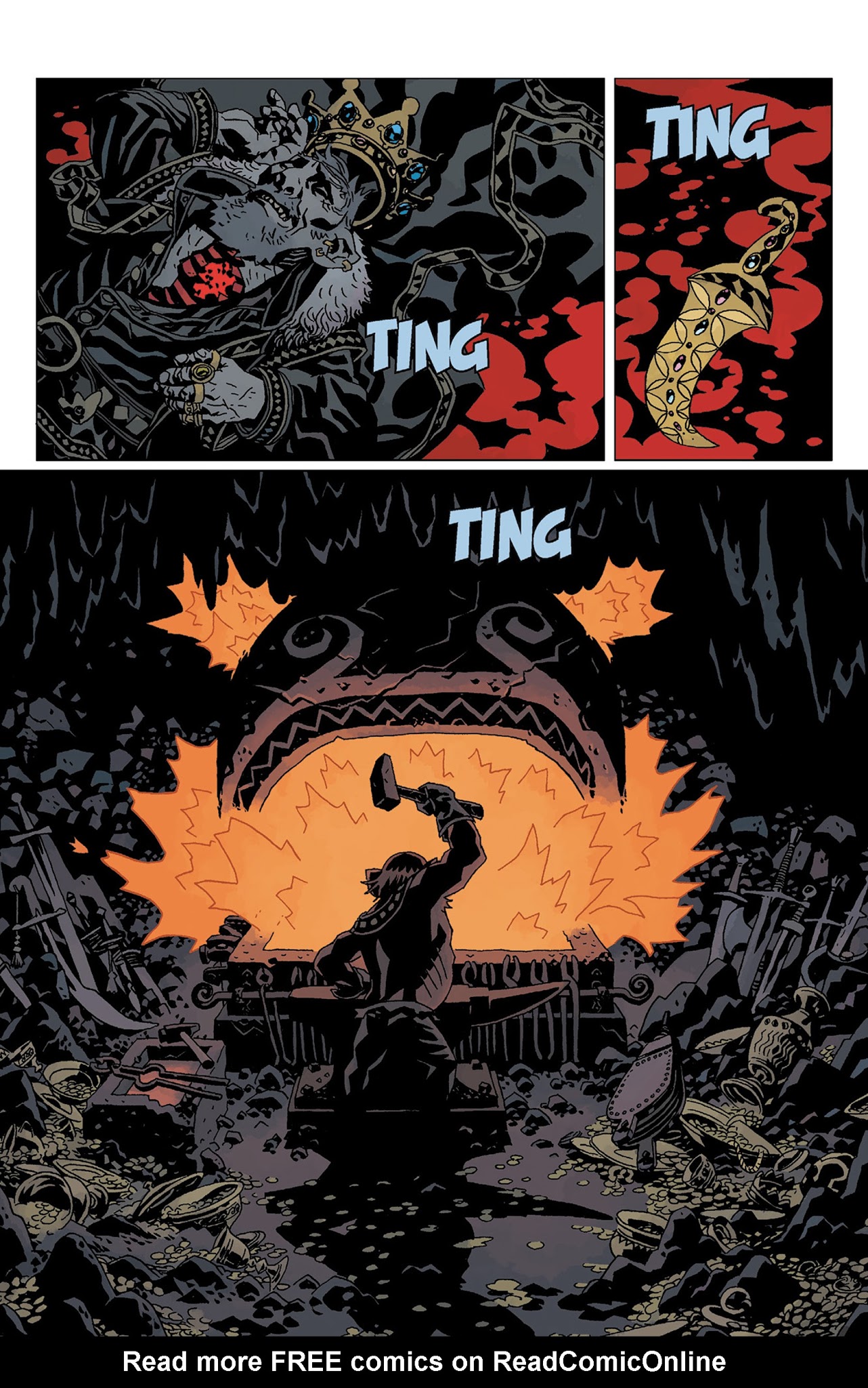 Read online Hellboy: The Wild Hunt comic -  Issue # TPB - 178