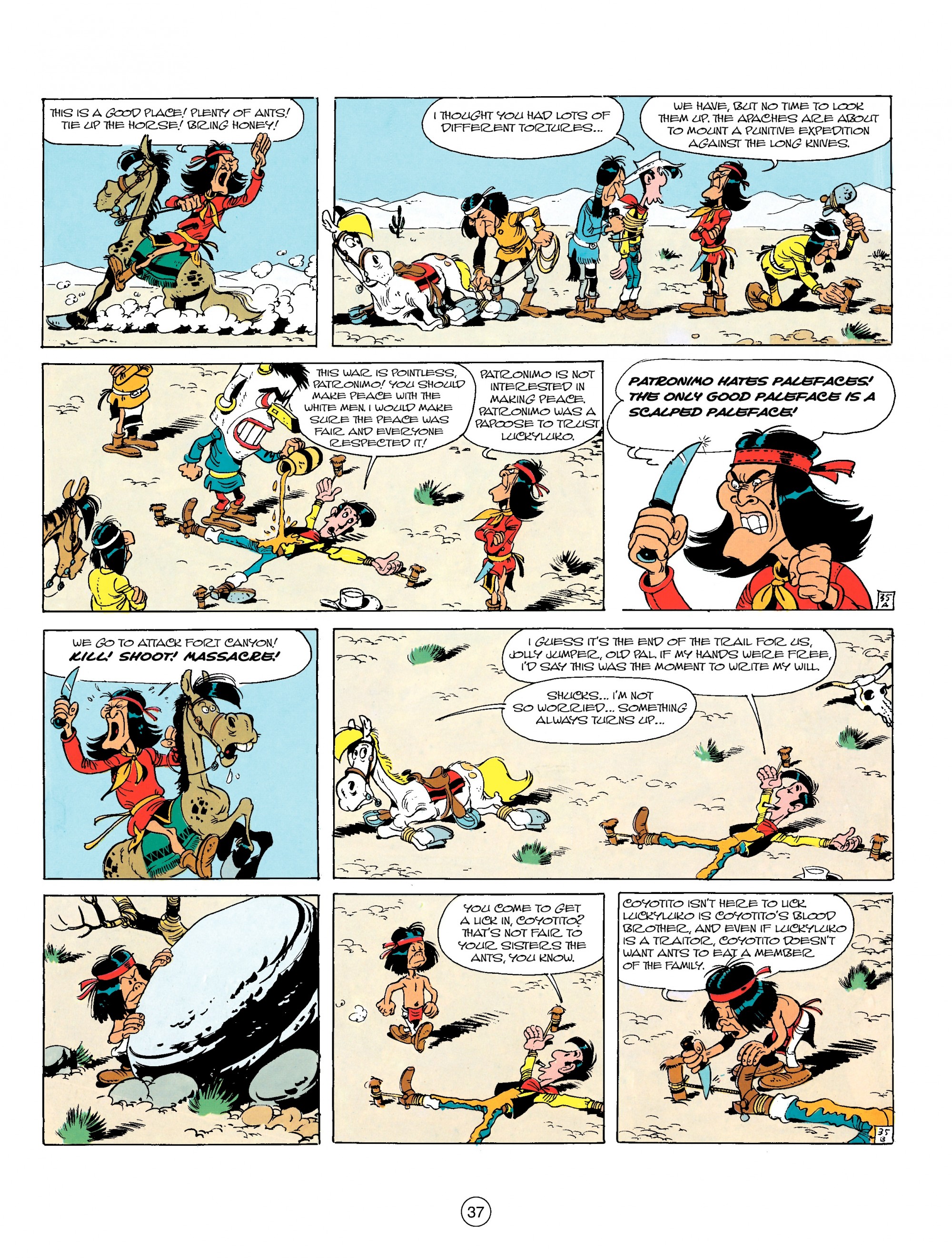 Read online A Lucky Luke Adventure comic -  Issue #17 - 37
