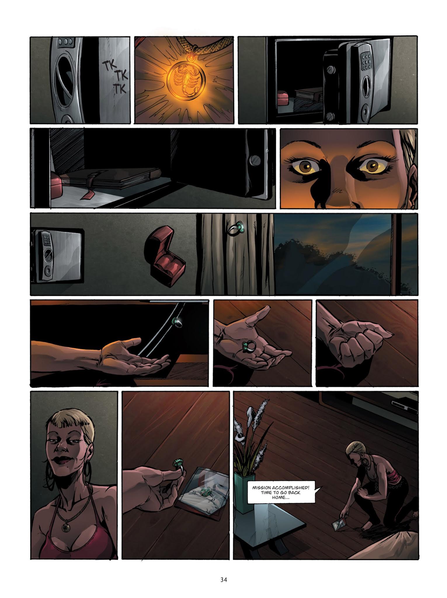 Read online Zodiaque comic -  Issue #8 - 34