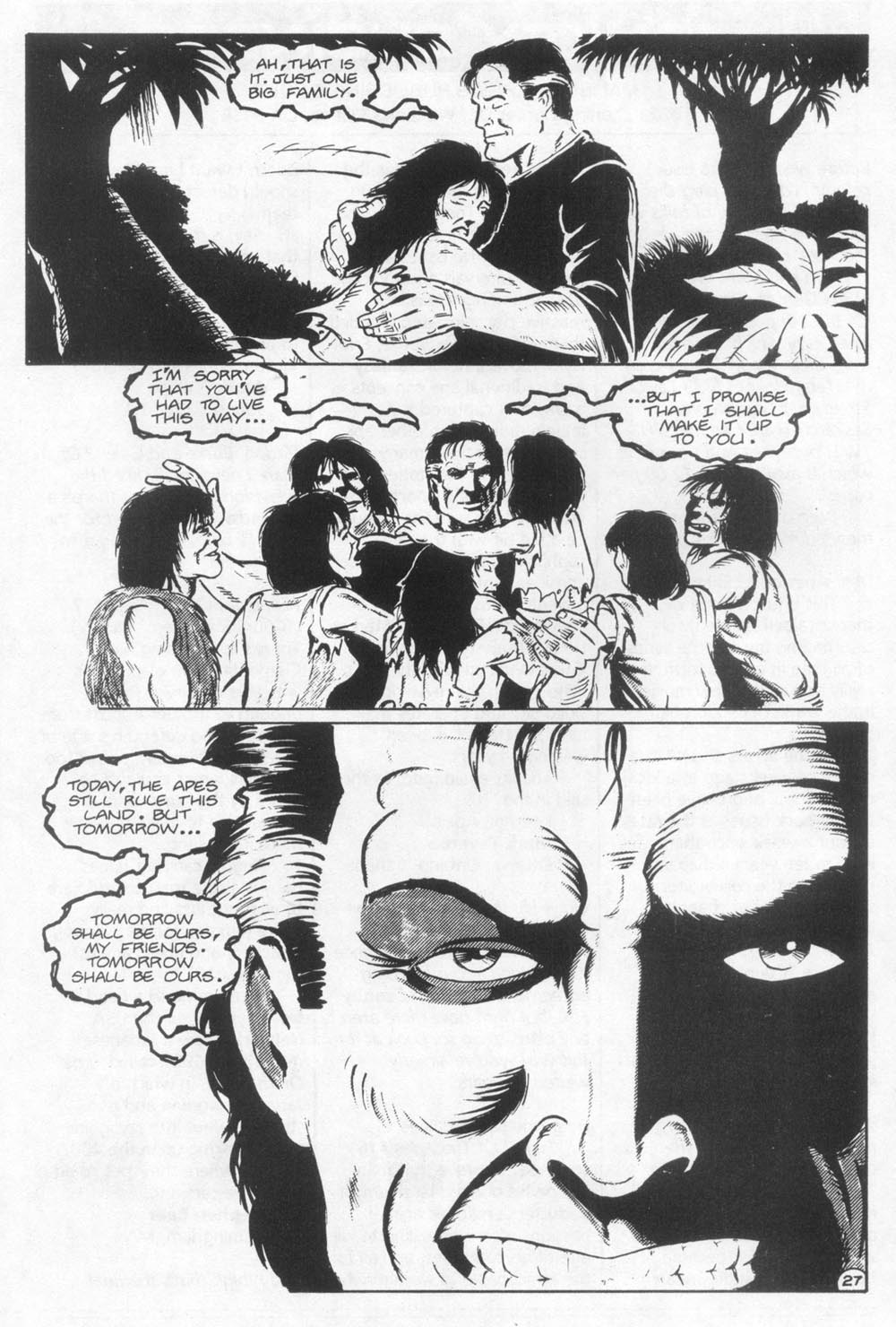 Read online Planet of the Apes (1990) comic -  Issue #22 - 29