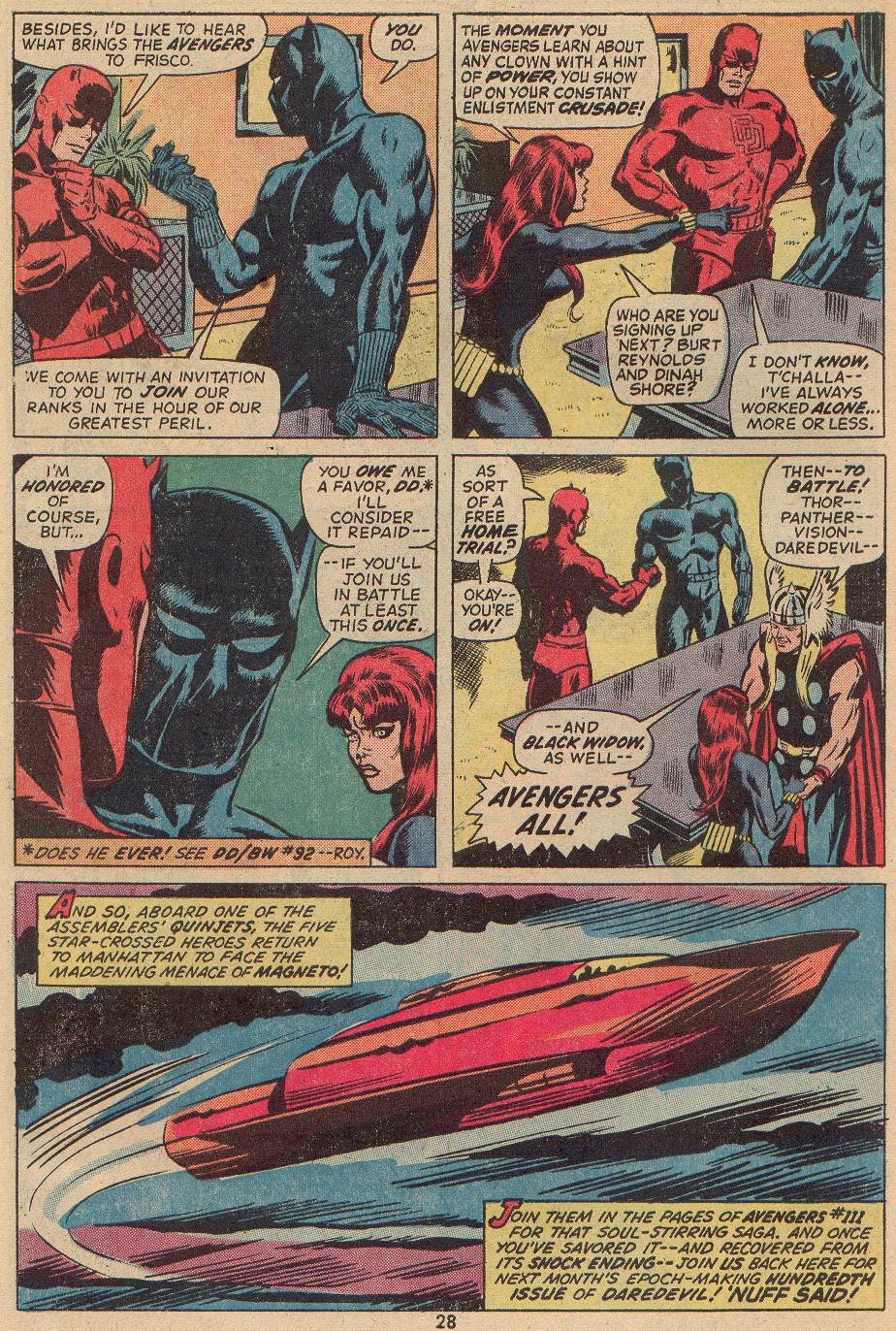 Read online The Avengers (1963) comic -  Issue #110b - 21