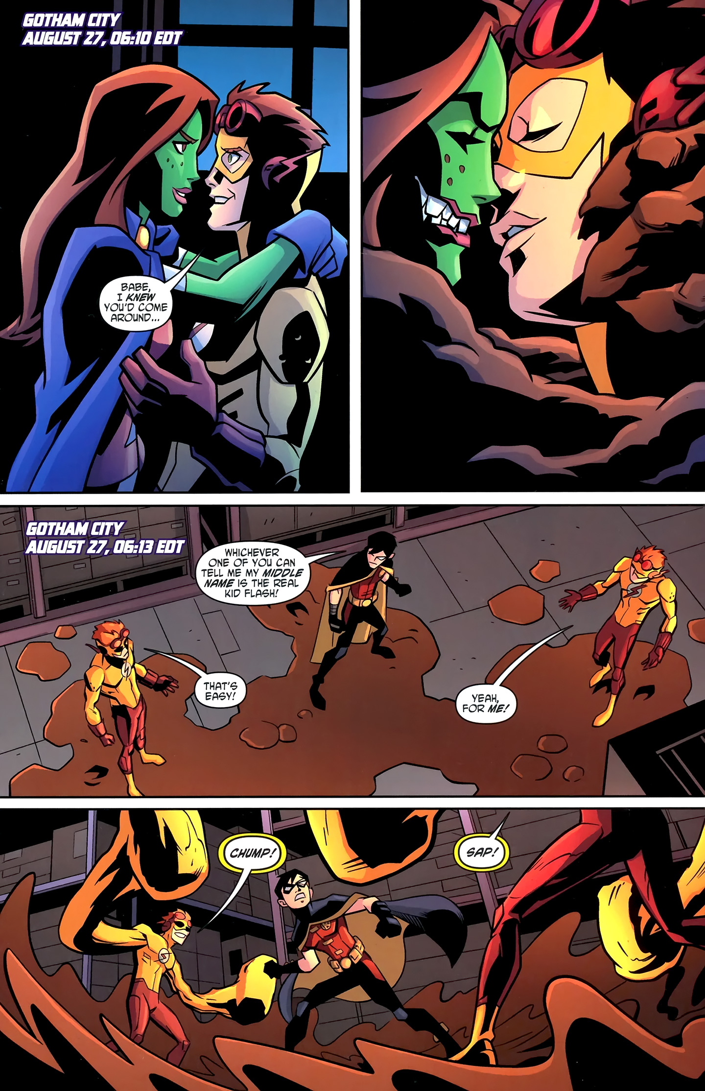 Read online Young Justice (2011) comic -  Issue #13 - 14
