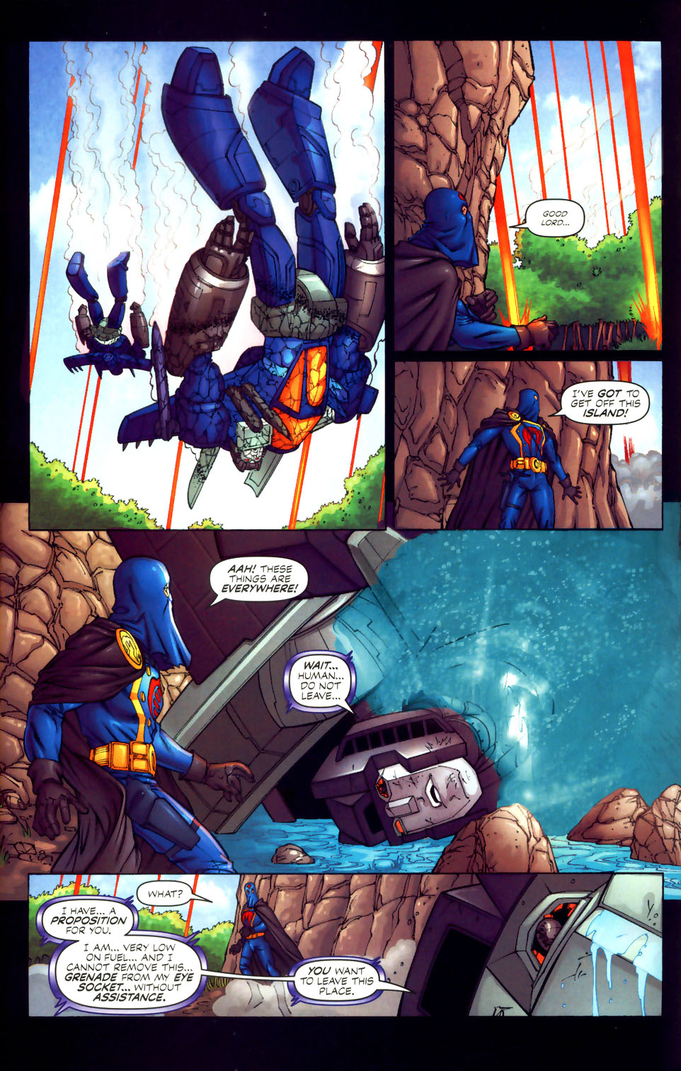 Read online G.I. Joe vs. The Transformers comic -  Issue #6 - 15