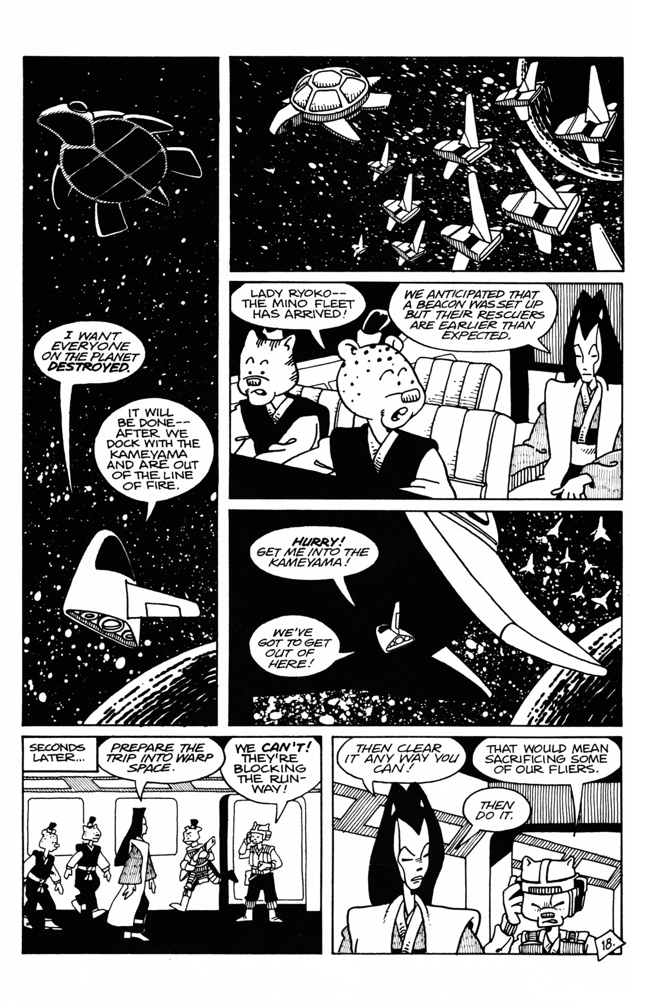 Read online Space Usagi (1992) comic -  Issue #3 - 20
