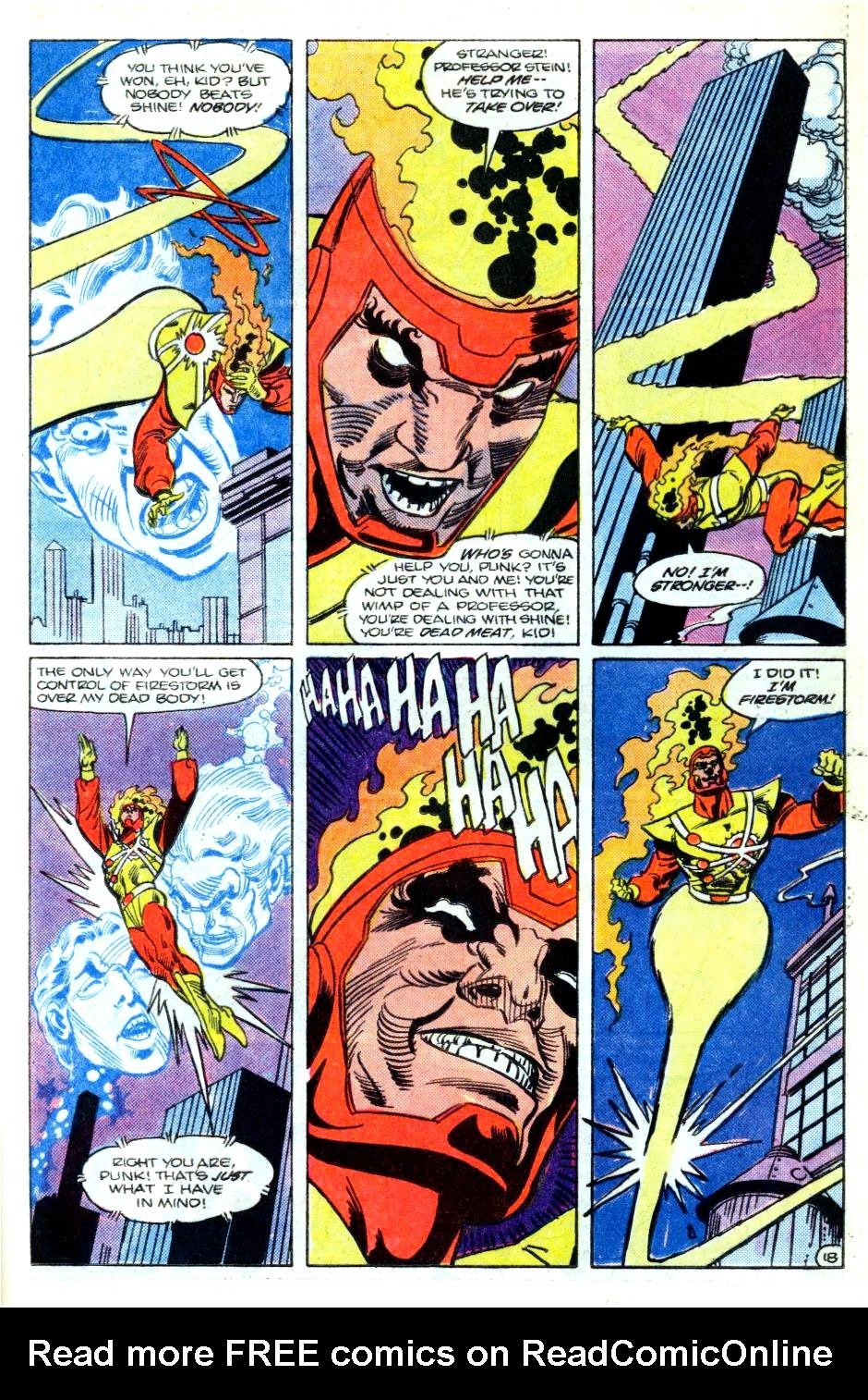 The Fury of Firestorm Issue #32 #36 - English 19