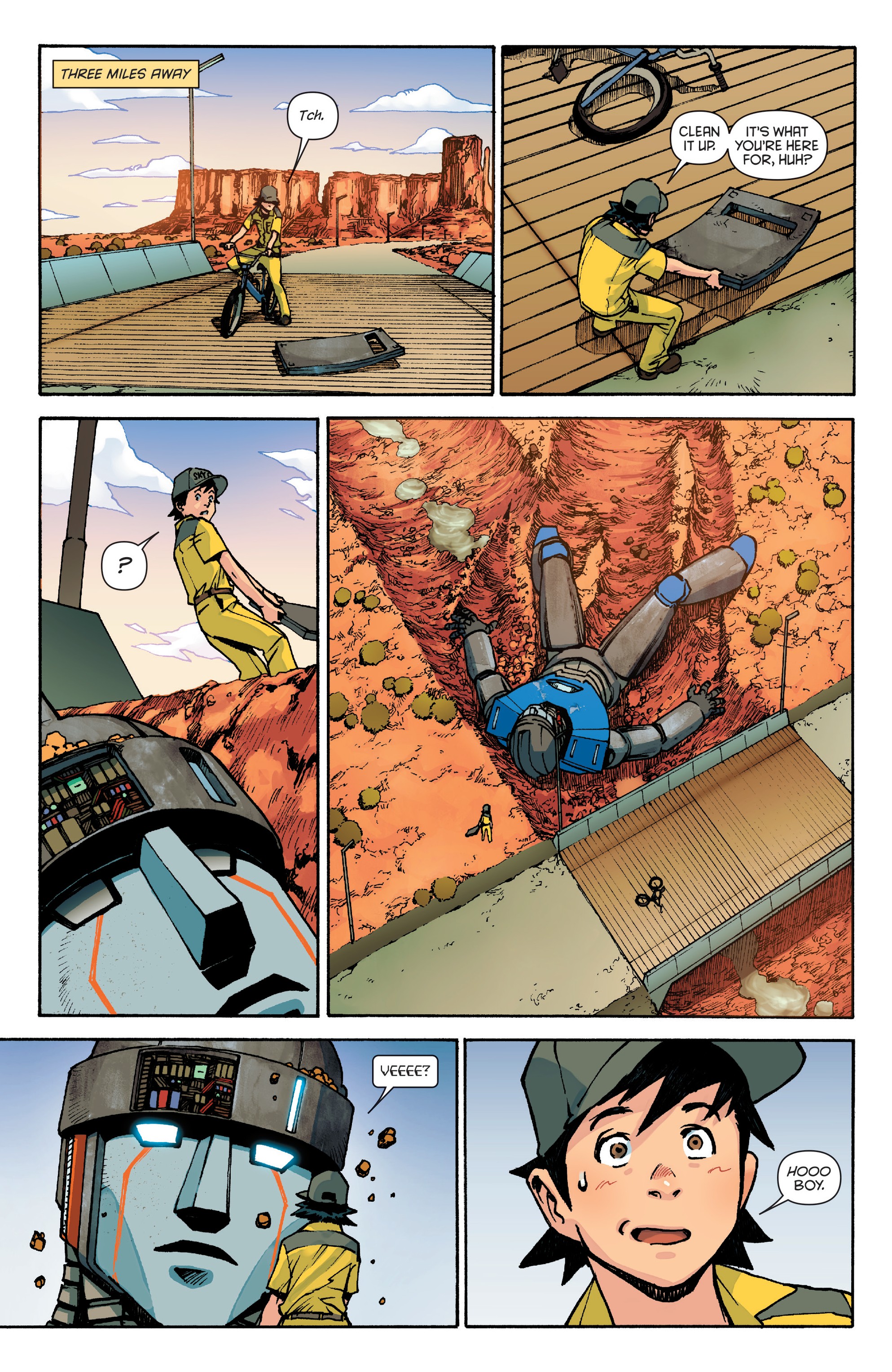 Read online Mech Cadet Yu comic -  Issue # _TPB 1 - 118