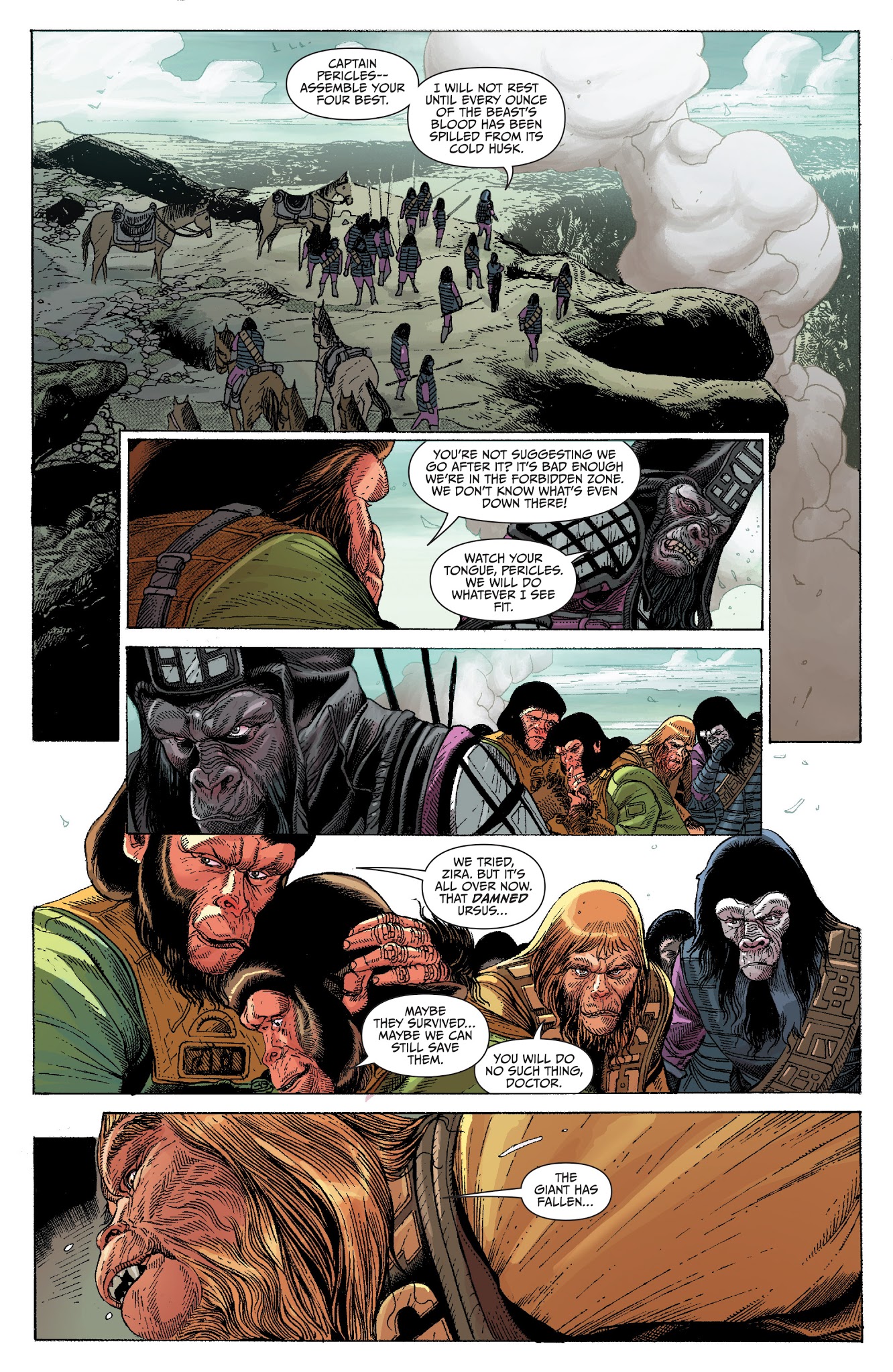 Read online Kong on the Planet of the Apes comic -  Issue #6 - 15