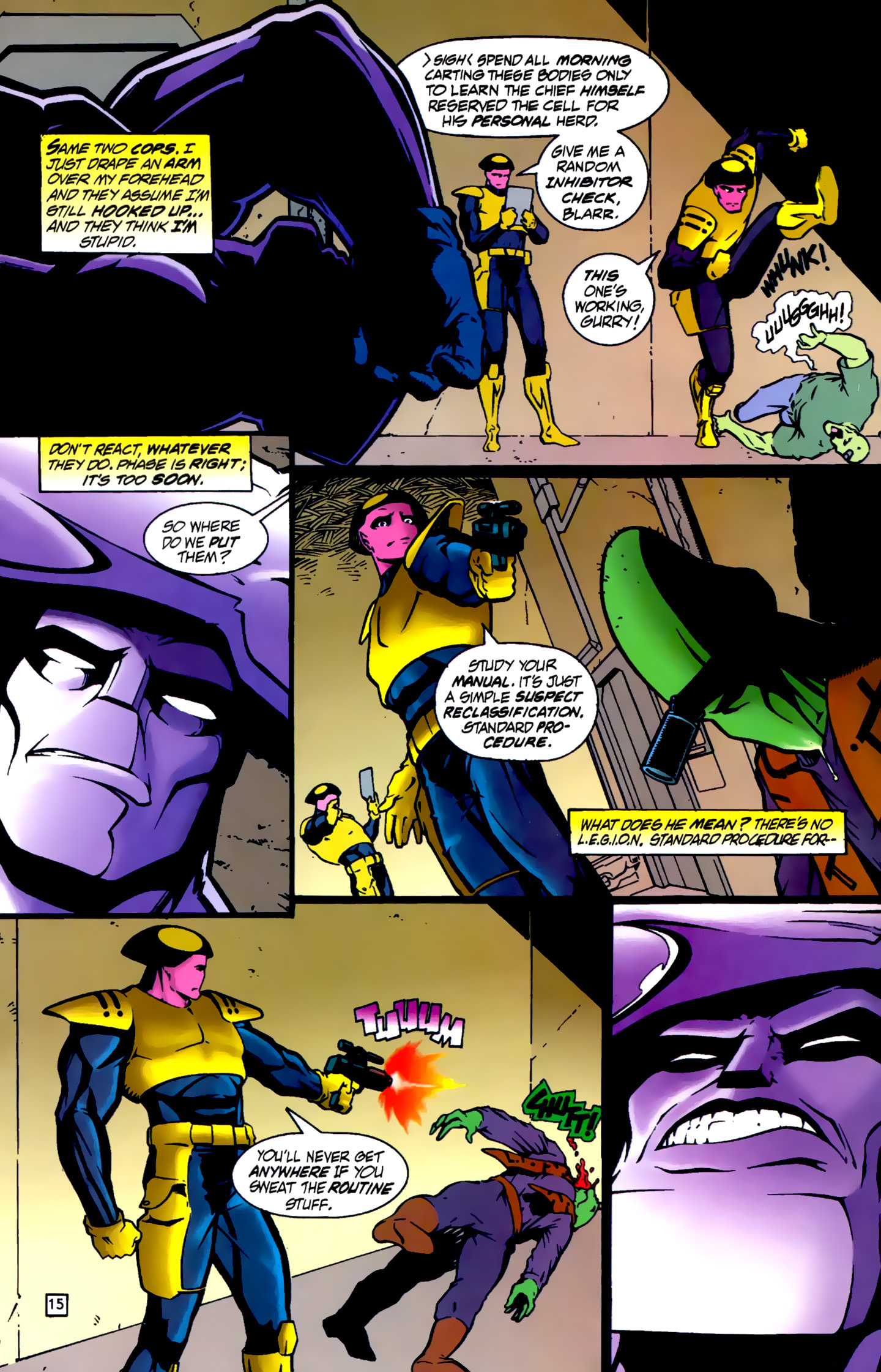 Read online R.E.B.E.L.S. '94 comic -  Issue #4 - 15