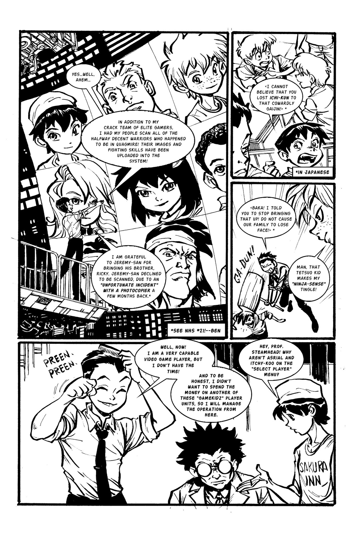 Read online Super Ninja High School comic -  Issue # Full - 7