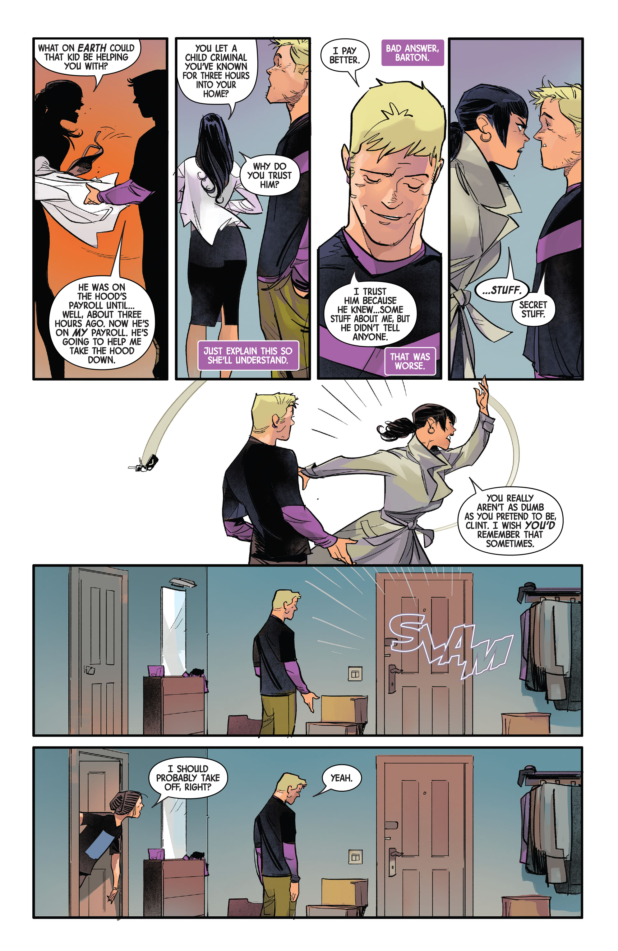 Read online Hawkeye: Freefall comic -  Issue #3 - 6