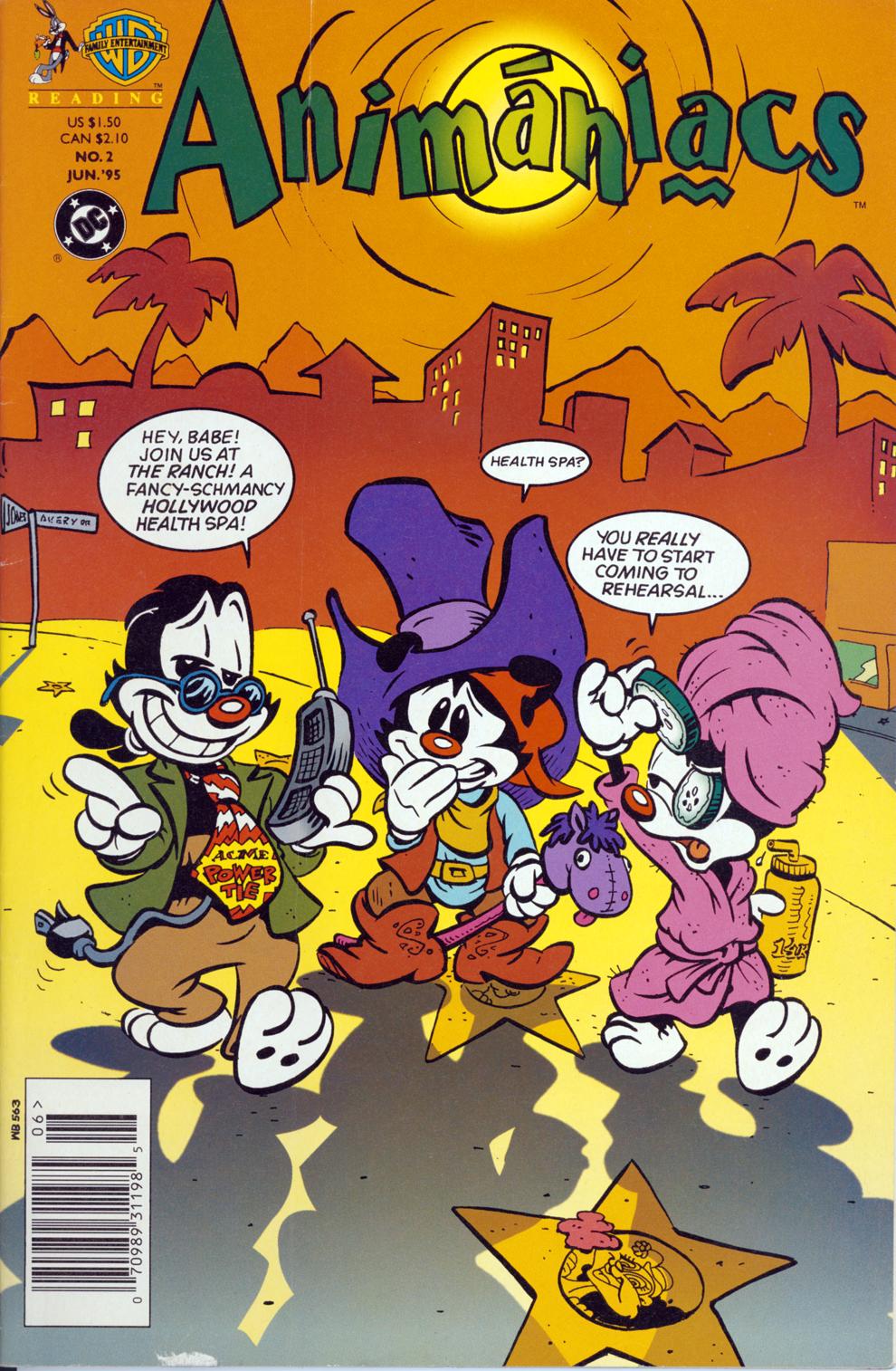 Read online Animaniacs comic -  Issue #2 - 1