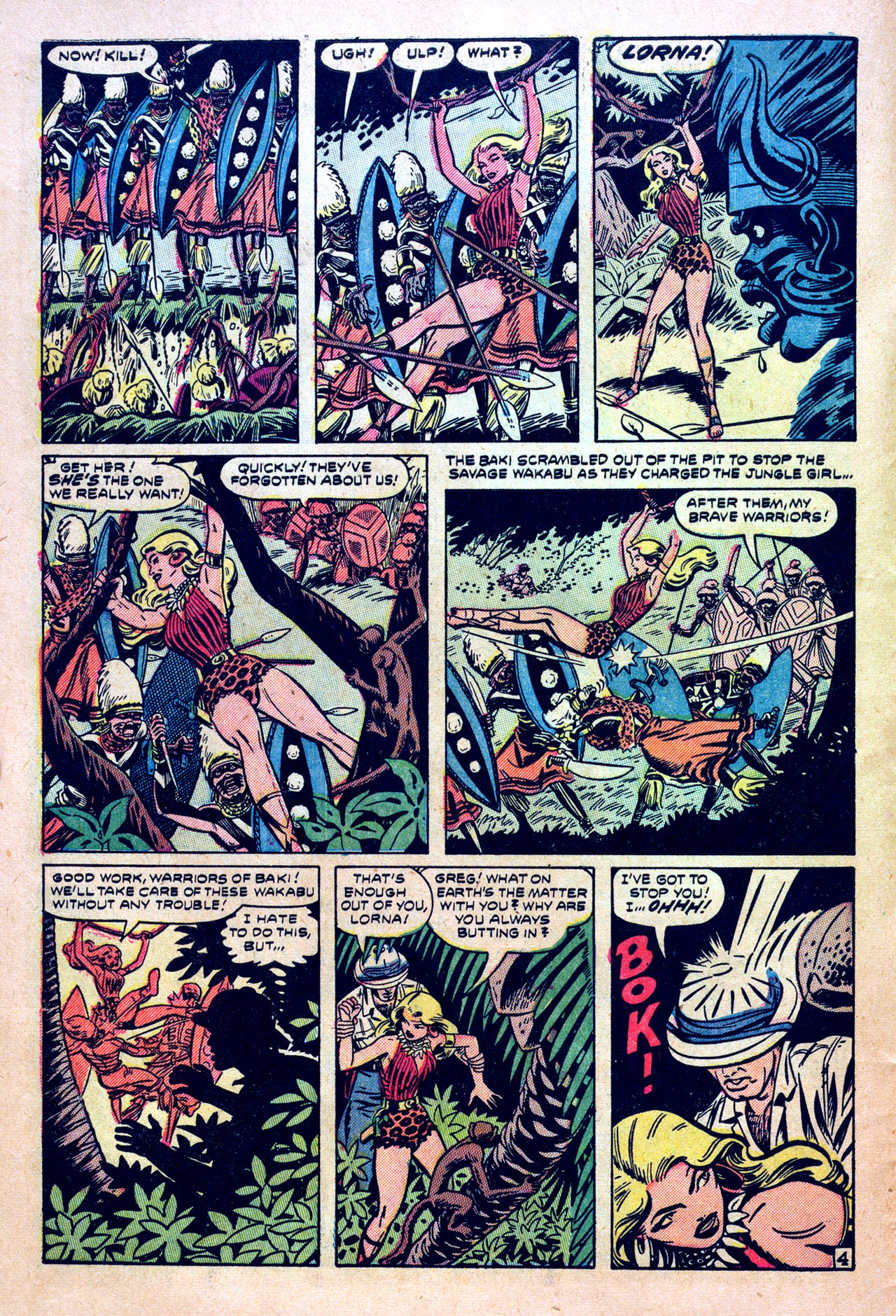 Read online Lorna, The Jungle Girl comic -  Issue #10 - 6