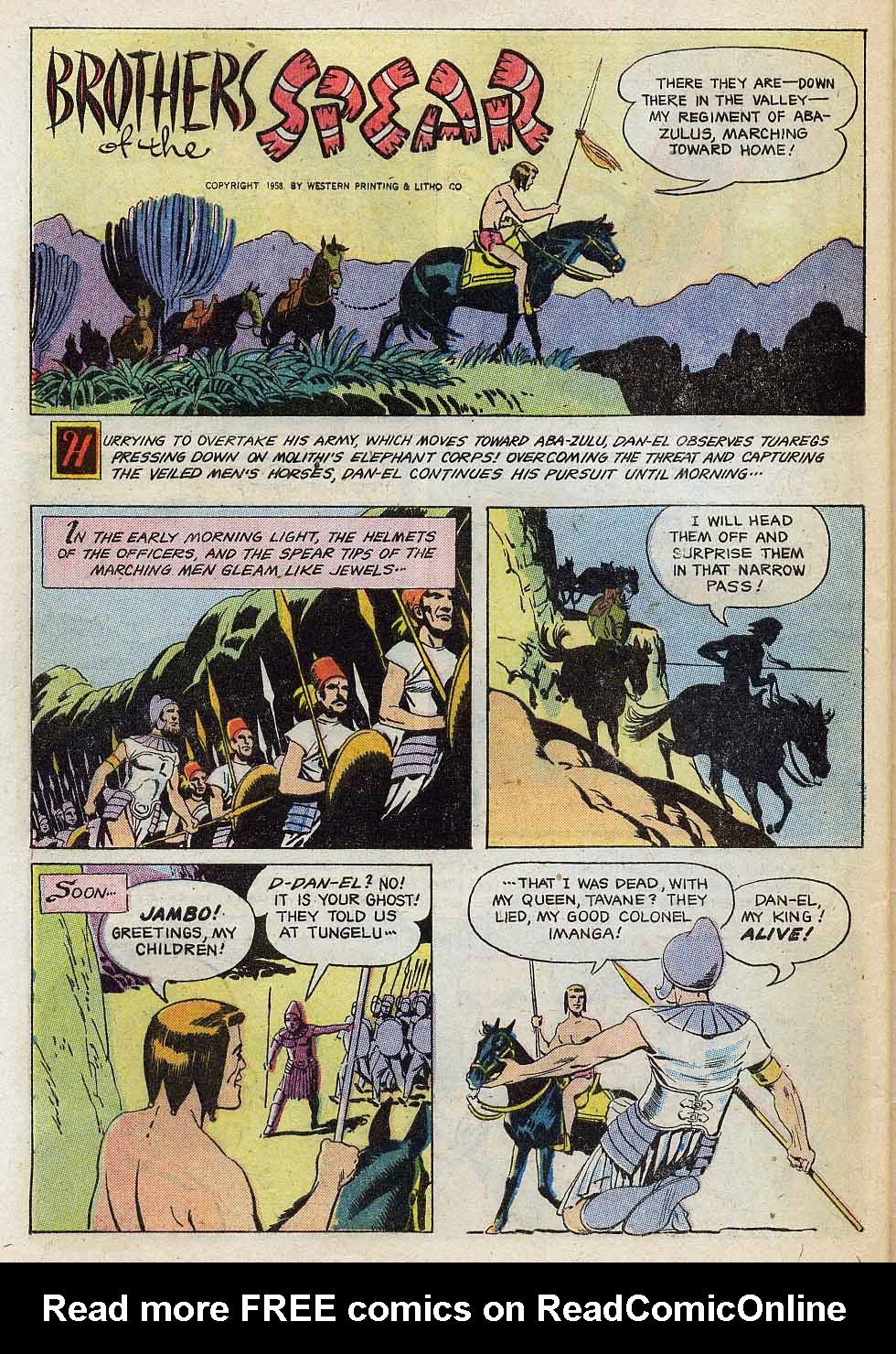Read online Tarzan (1948) comic -  Issue #101 - 28