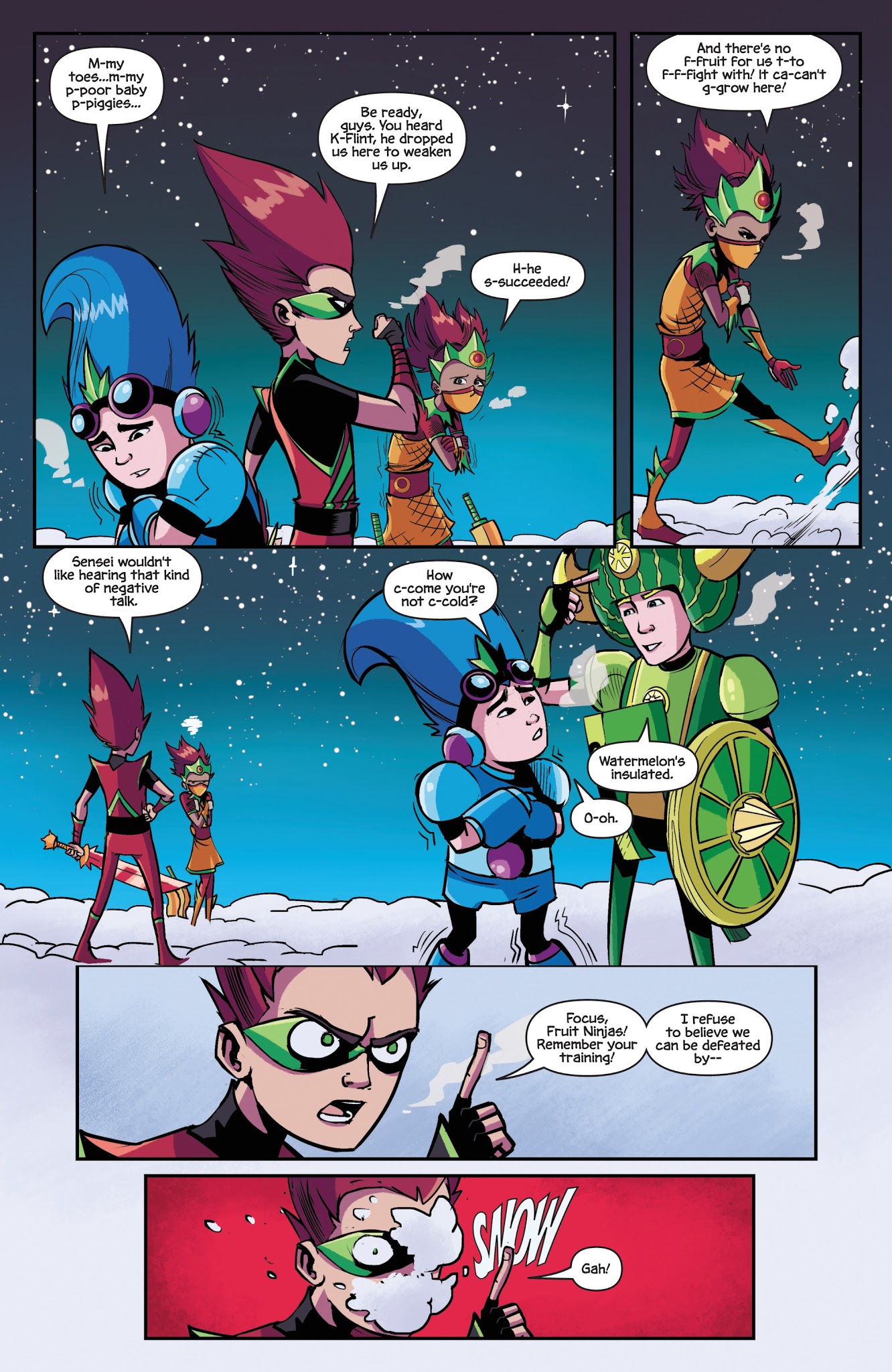 Read online Fruit Ninja comic -  Issue #3 - 16
