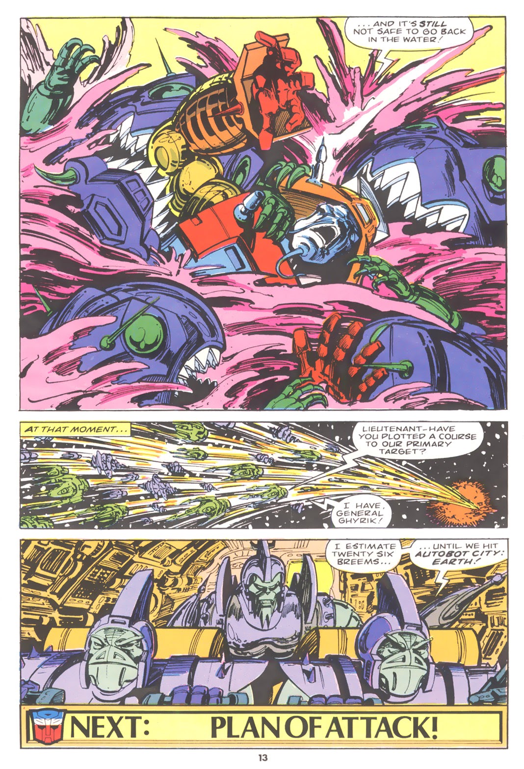 Read online The Transformers (UK) comic -  Issue #182 - 13