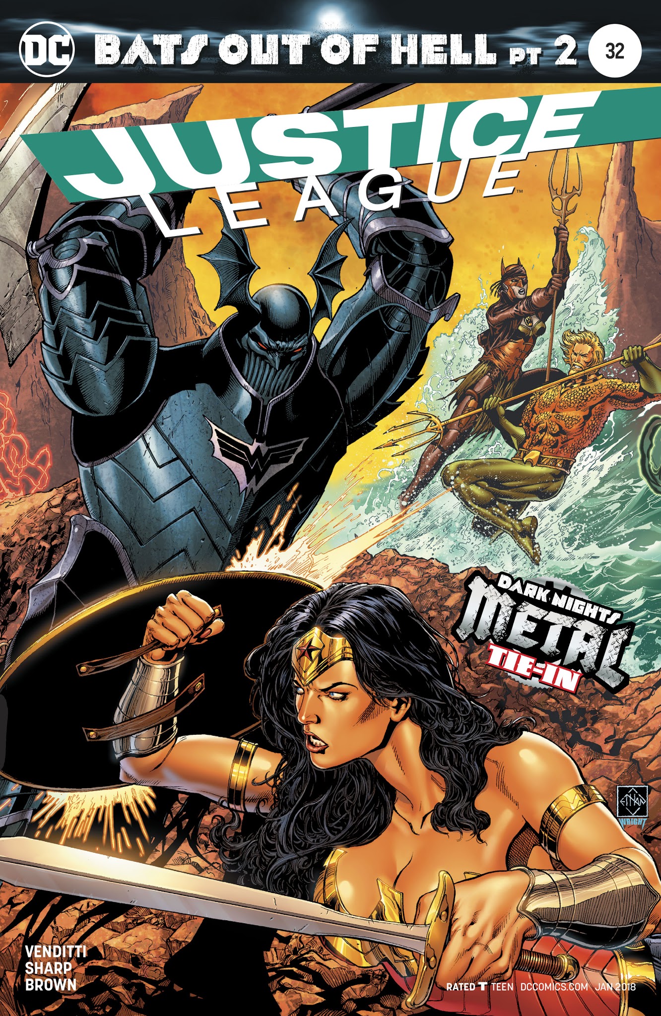 Read online Justice League (2016) comic -  Issue #32 - 1