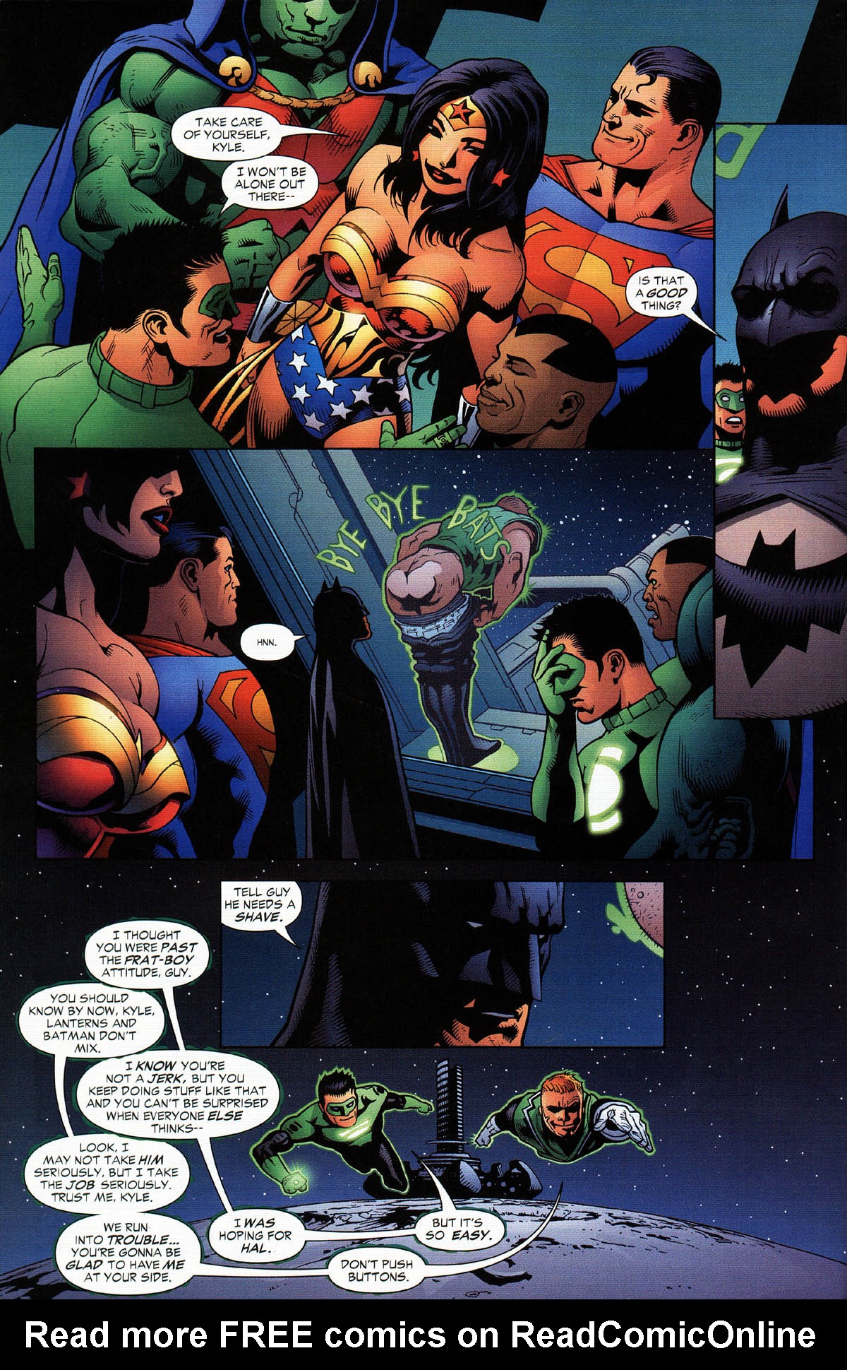 Read online Green Lantern Corps: Recharge comic -  Issue #1 - 8