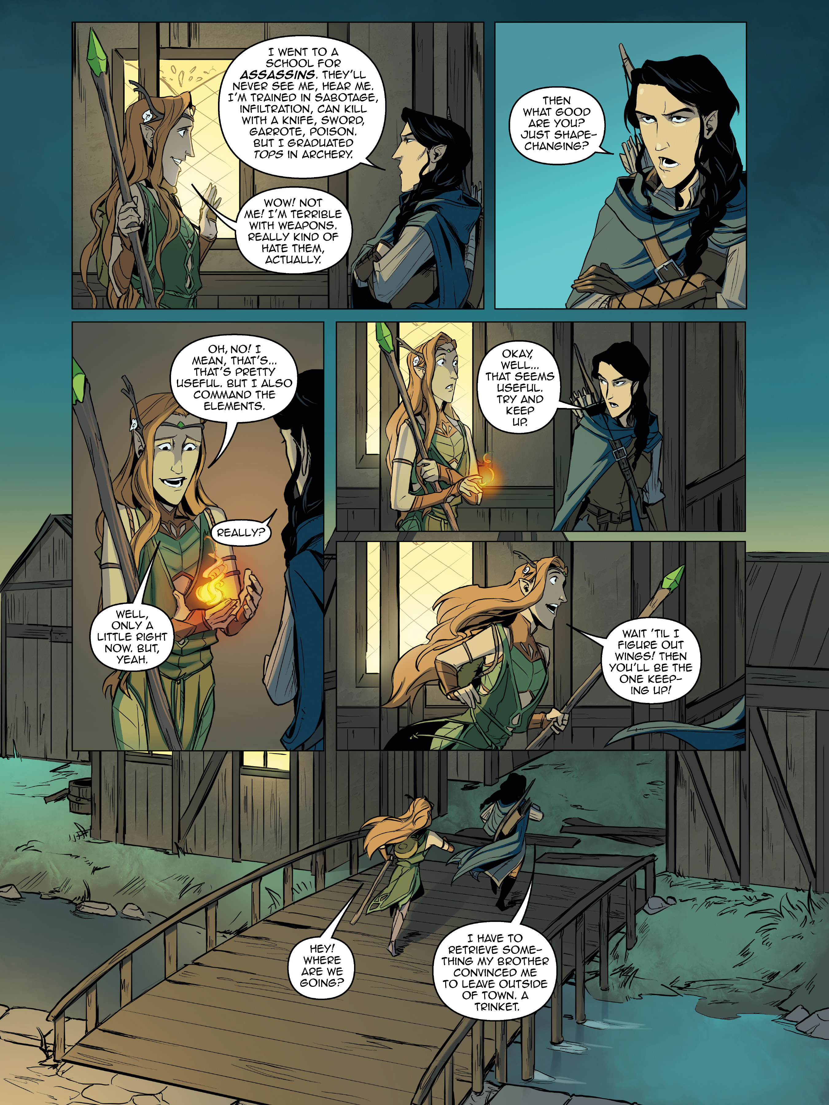 Read online Critical Role Vox Machina Origins comic -  Issue # (2019) _TPB Library Edition (Part 2) - 16