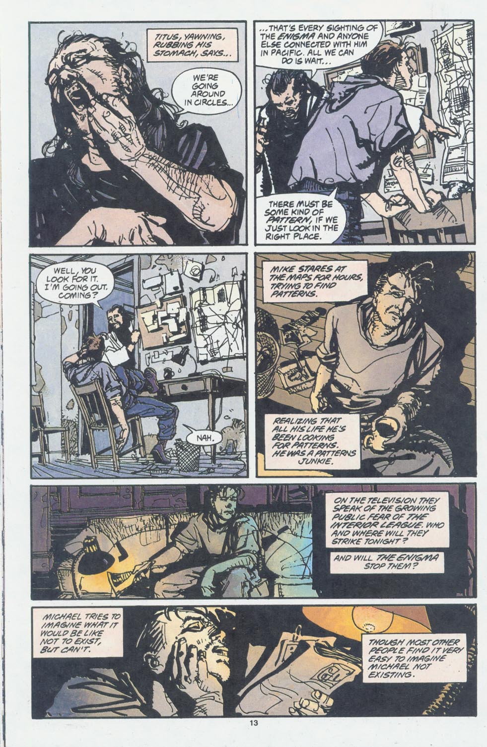 Read online Enigma comic -  Issue #4 - 15