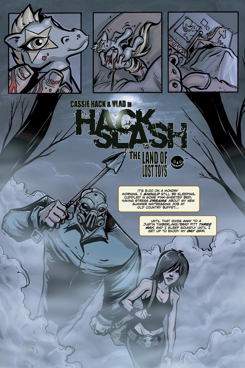 Read online Hack/Slash Deluxe comic -  Issue # TPB 1 (Part 2) - 81