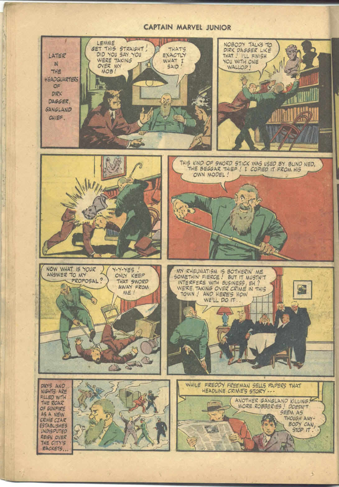 Read online Captain Marvel, Jr. comic -  Issue #37 - 12