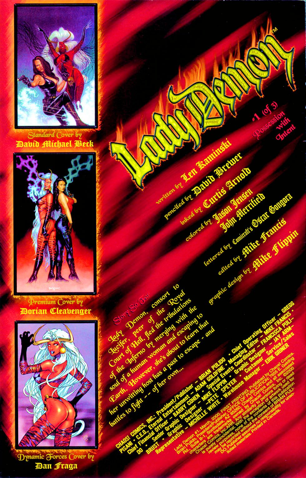 Read online Lady Demon (2000) comic -  Issue #1 - 2