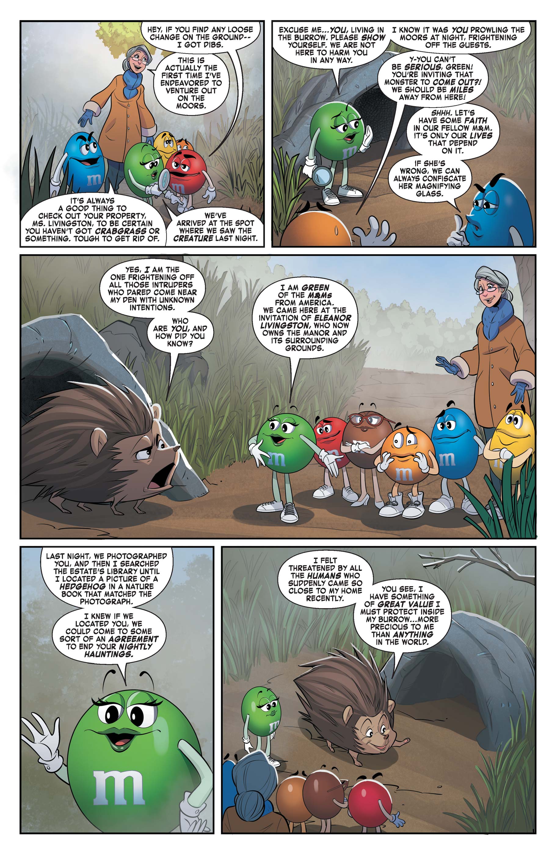 Read online M&Ms - Mistaken Identity comic -  Issue #1 - 13