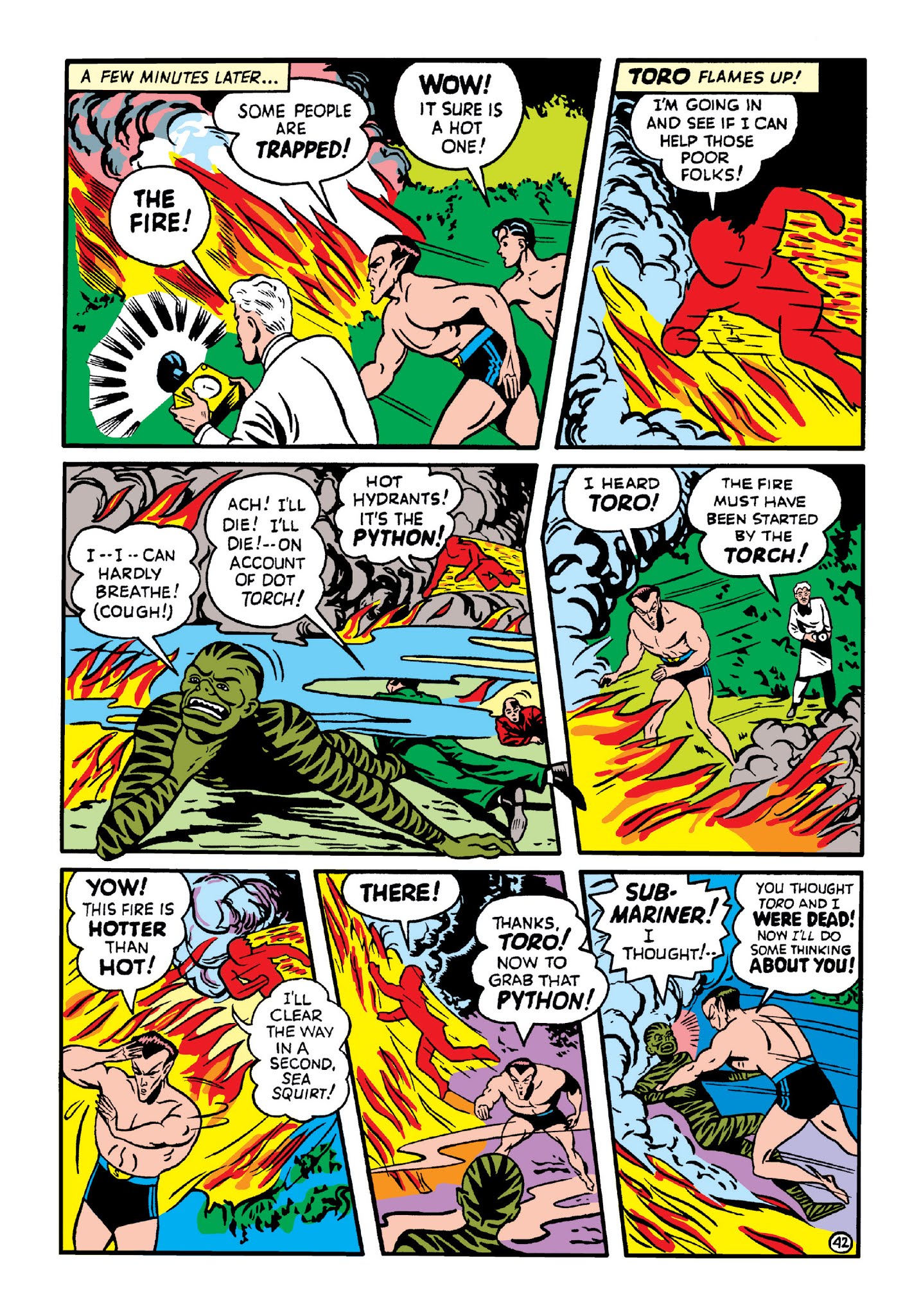 Read online Marvel Masterworks: Golden Age Human Torch comic -  Issue # TPB 2 (Part 3) - 49
