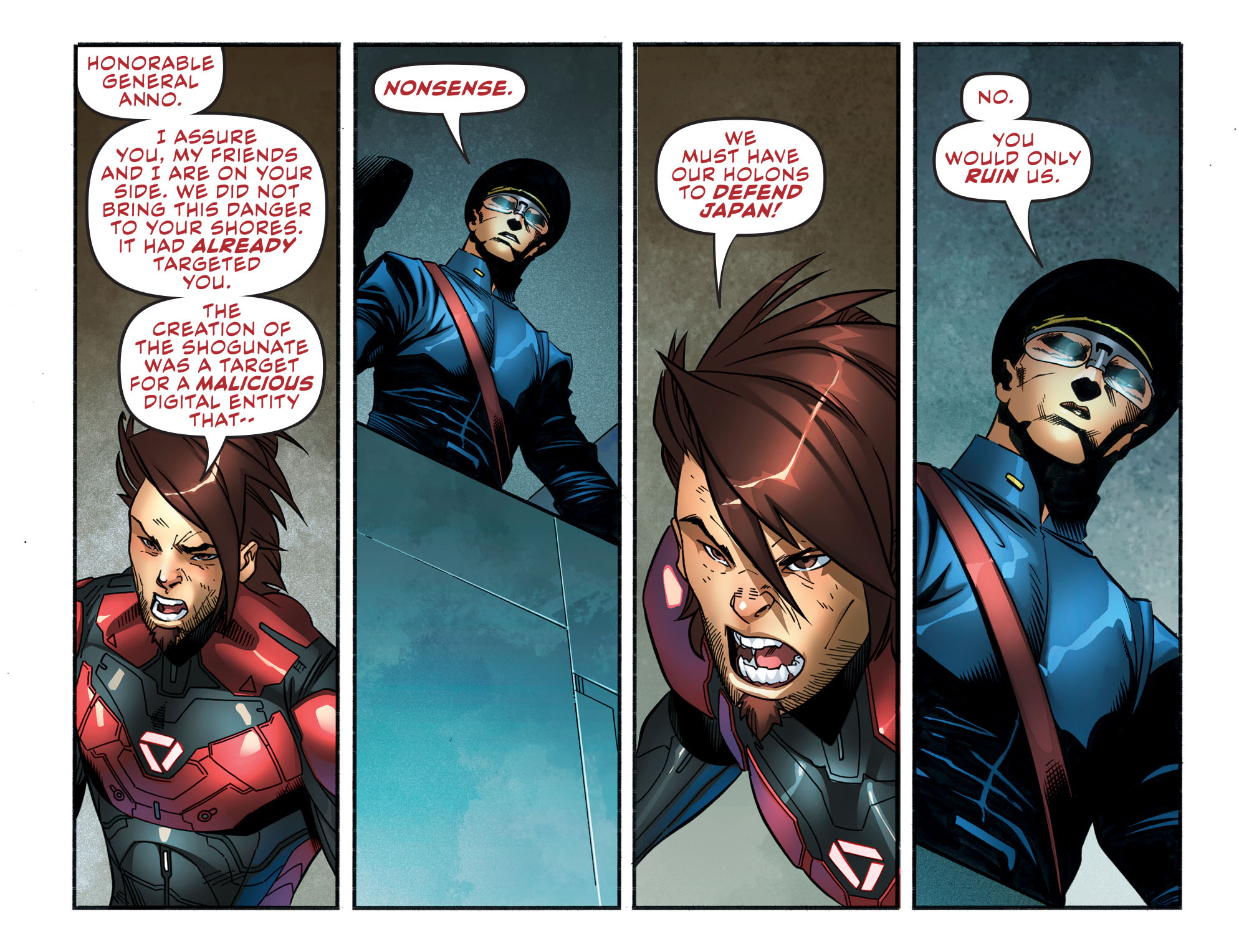 Read online gen:Lock comic -  Issue #10 - 11