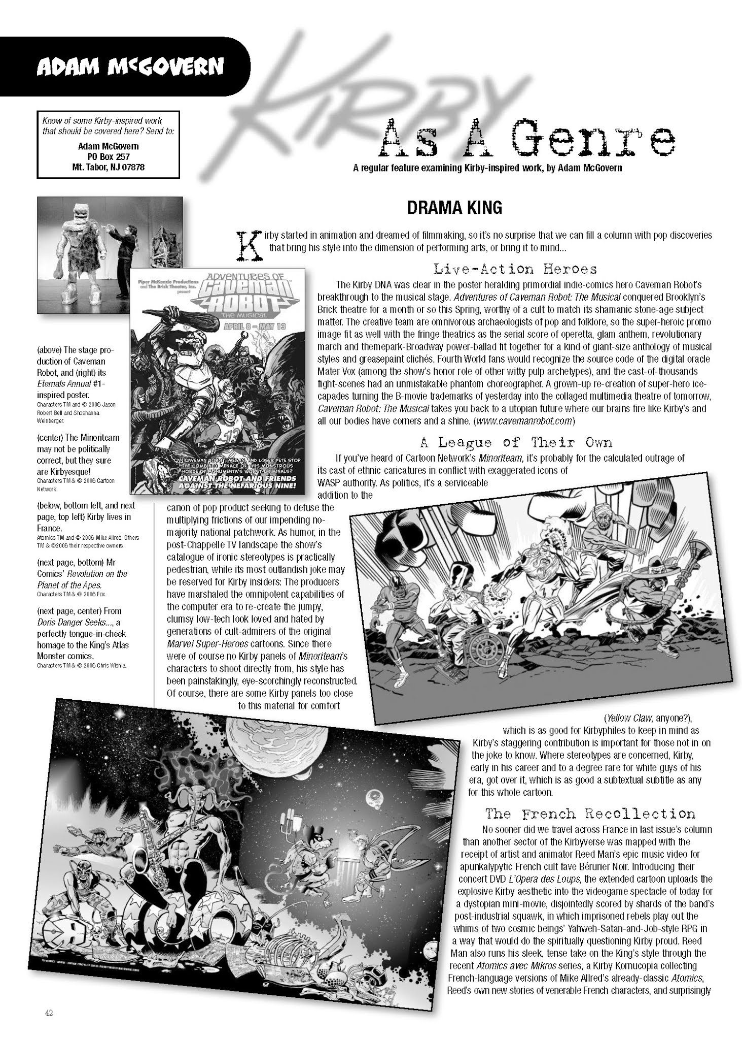 Read online The Jack Kirby Collector comic -  Issue #47 - 43