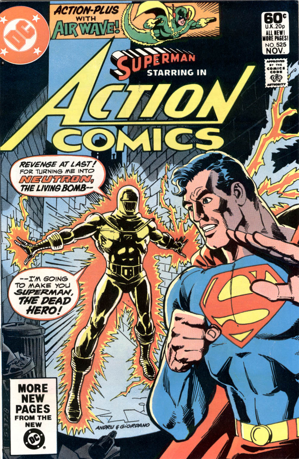 Read online Action Comics (1938) comic -  Issue #525 - 1
