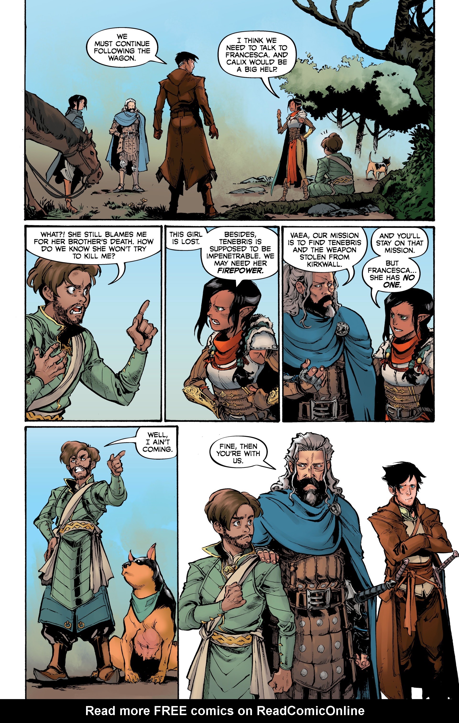 Read online Dragon Age: Wraiths of Tevinter comic -  Issue # TPB (Part 1) - 81