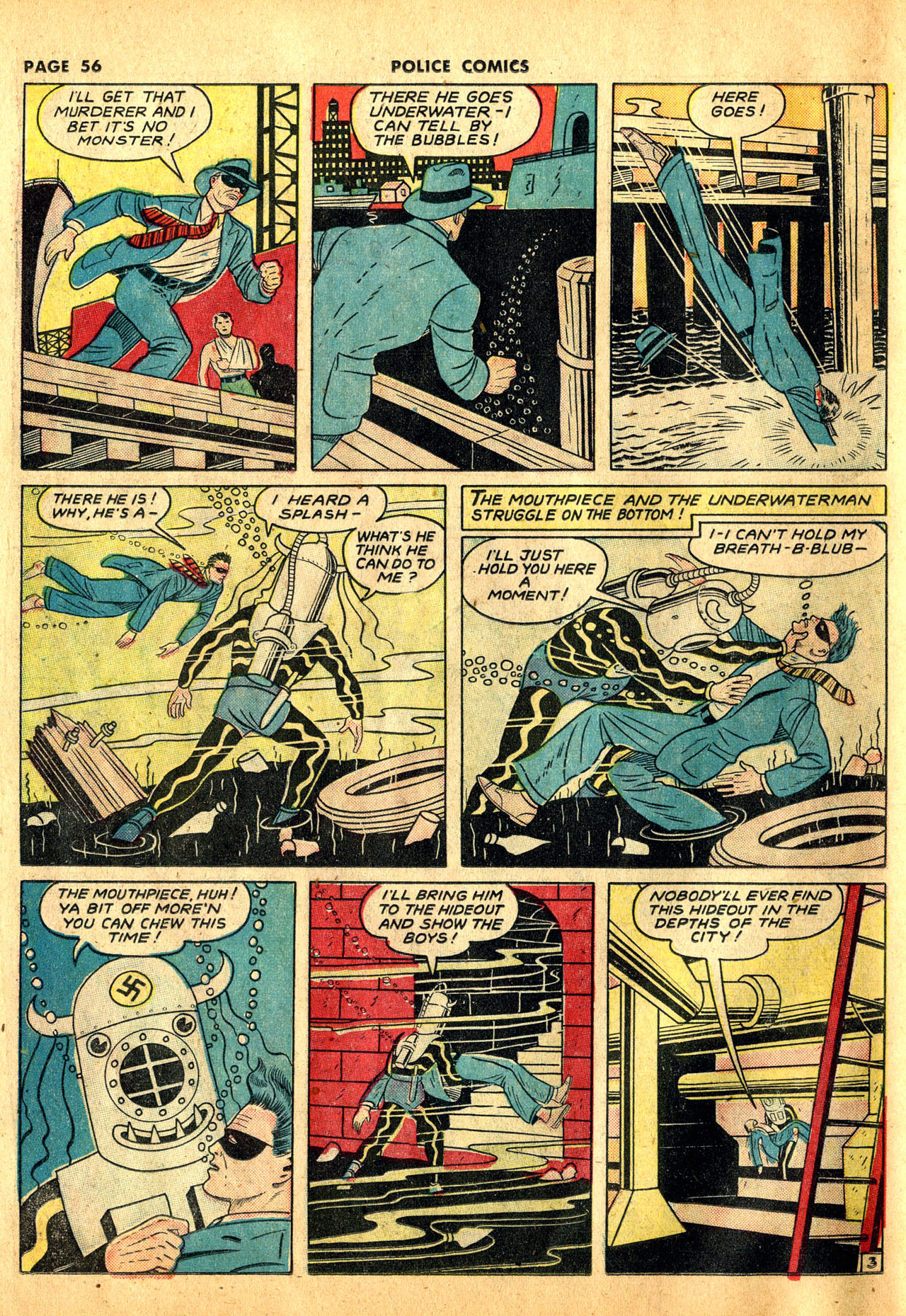Read online Police Comics comic -  Issue #12 - 59