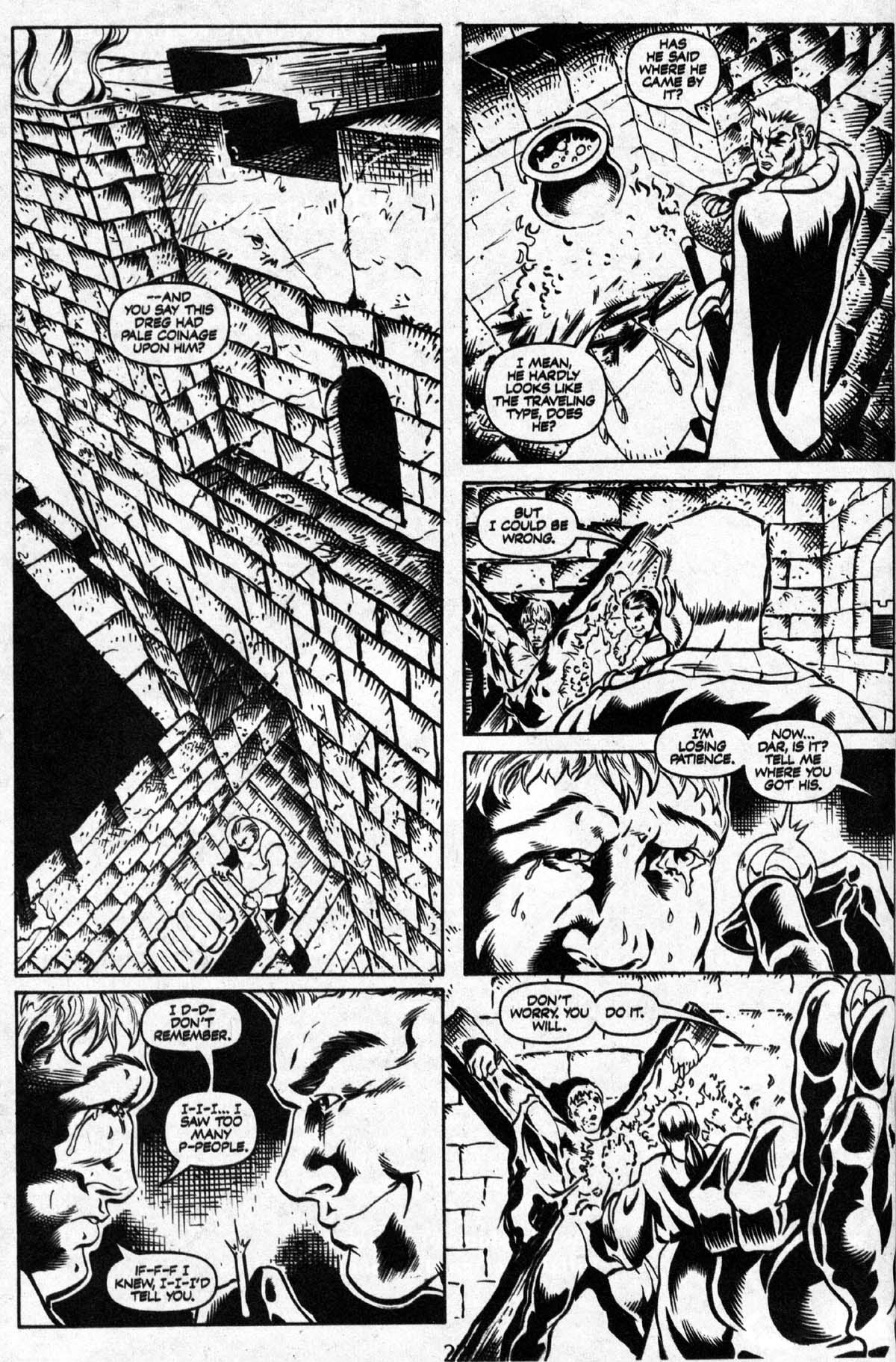 Read online Dungeons & Dragons: Black & White comic -  Issue #1 - 16