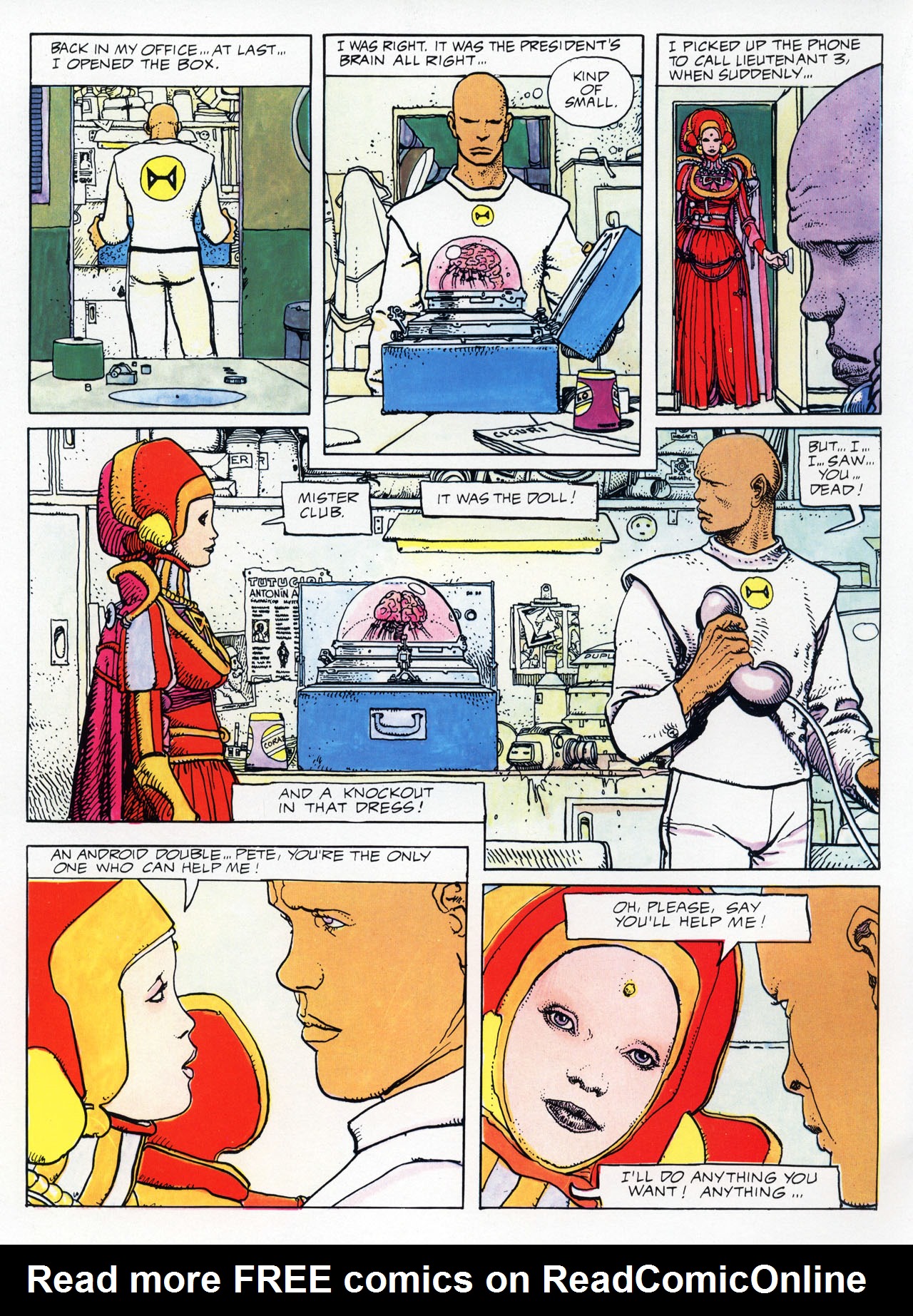 Read online Epic Graphic Novel: Moebius comic -  Issue # TPB 4 - 18