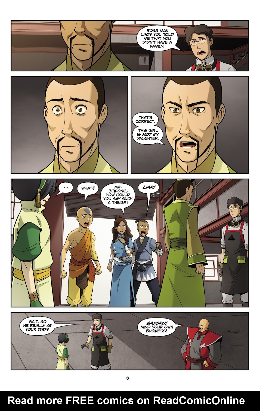 Nickelodeon Avatar: The Last Airbender - The Rift issue Part 2 - Page 7