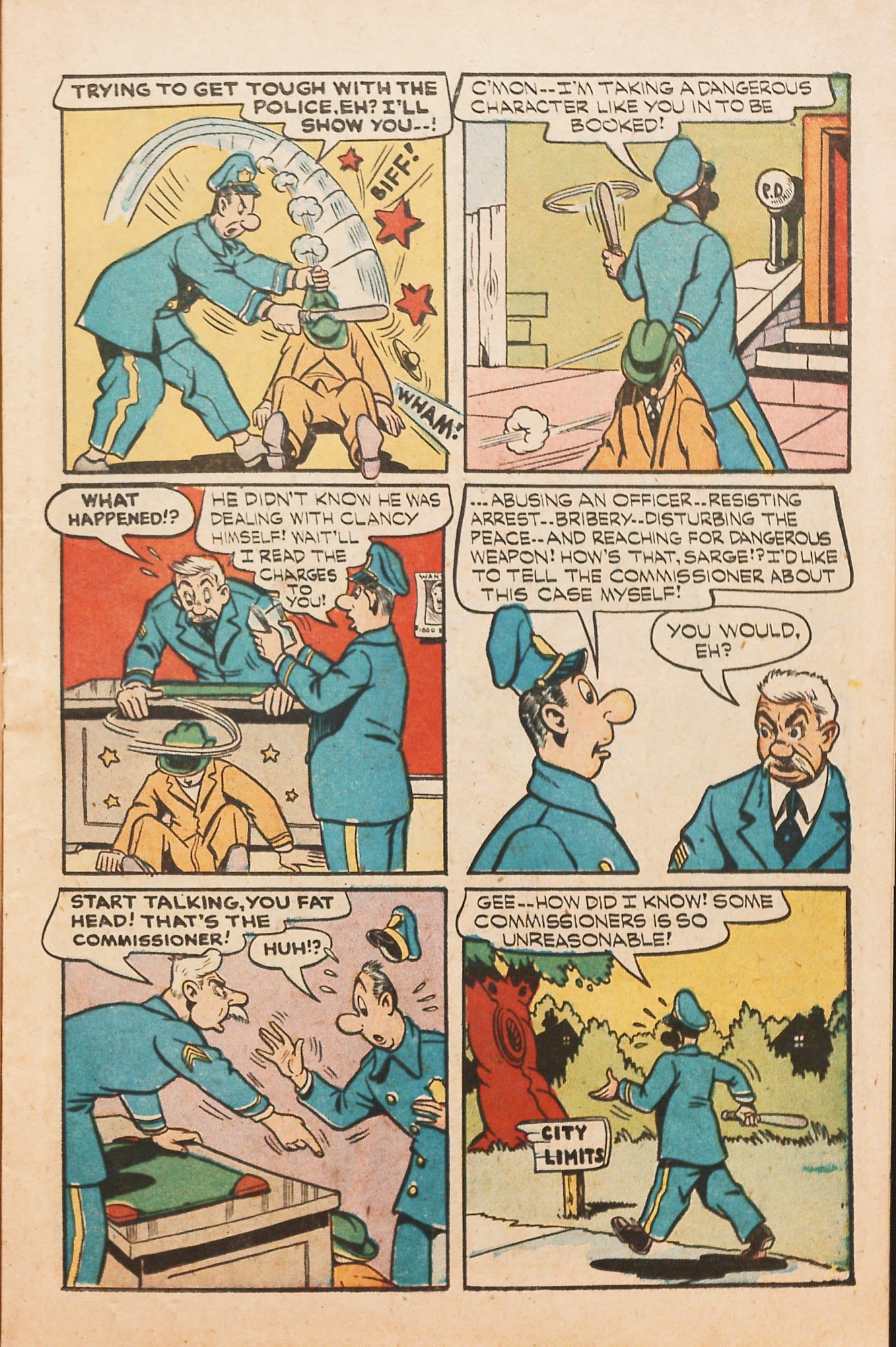 Read online Super-Mystery Comics comic -  Issue #36 - 19