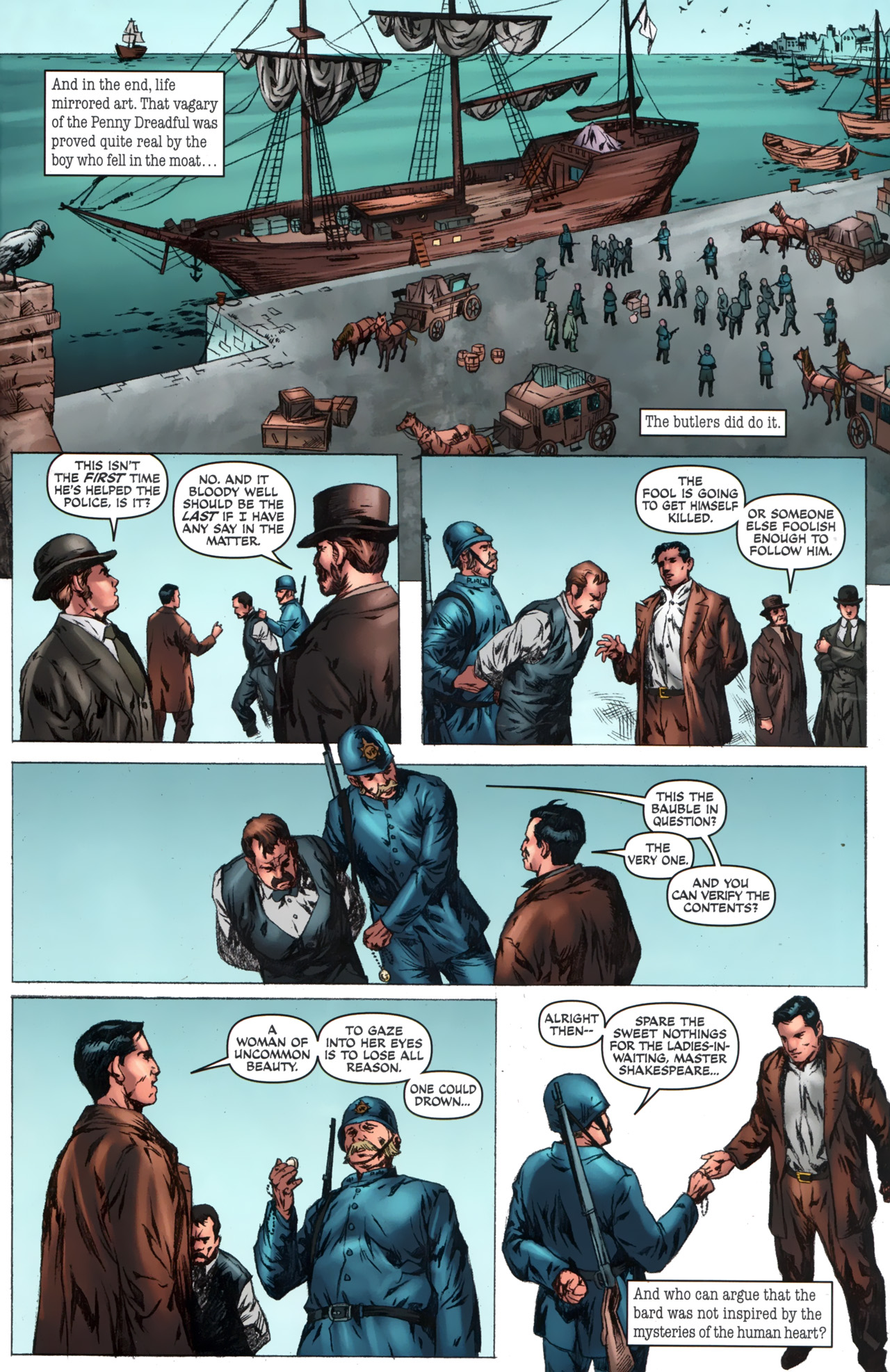 Read online Sherlock Holmes: Year One comic -  Issue #1 - 24