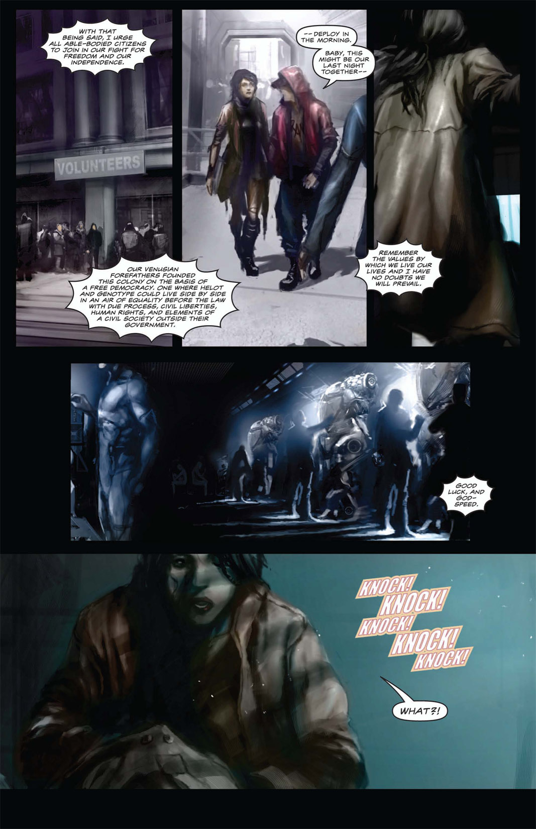 Read online Shrapnel: Aristeia Rising comic -  Issue #1 - 35