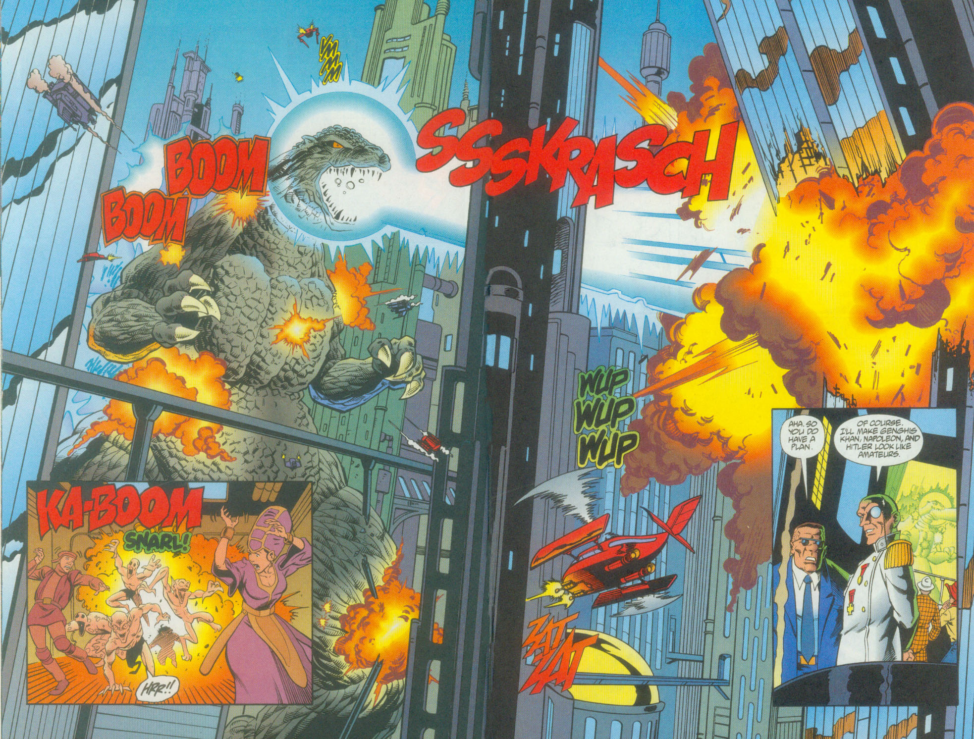 Read online Godzilla (1995) comic -  Issue #12 - 15