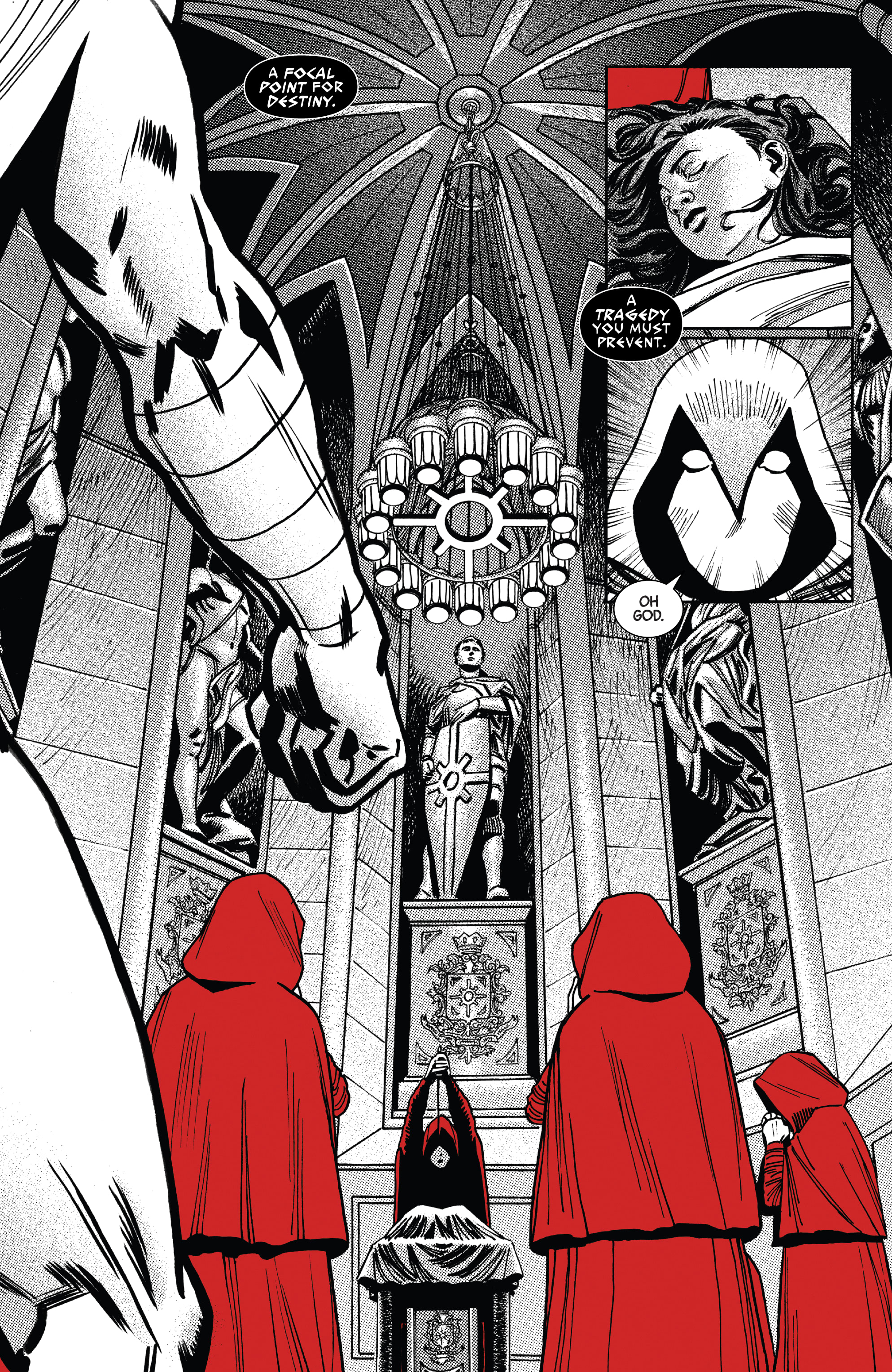 Read online Moon Knight: Black, White & Blood comic -  Issue #3 - 19